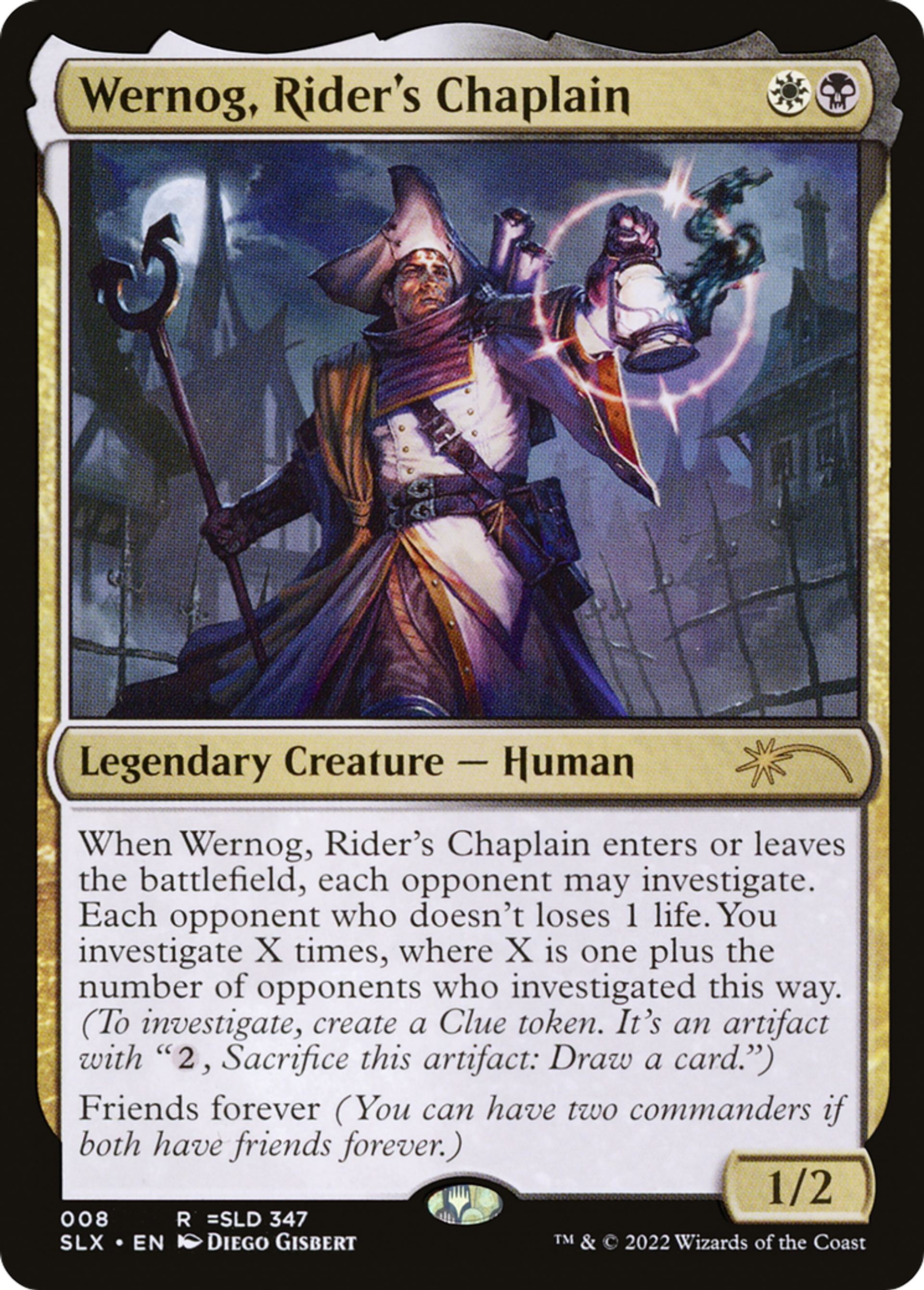 Wernog, Rider's Chaplain — Universes Within — Magic: The Gathering