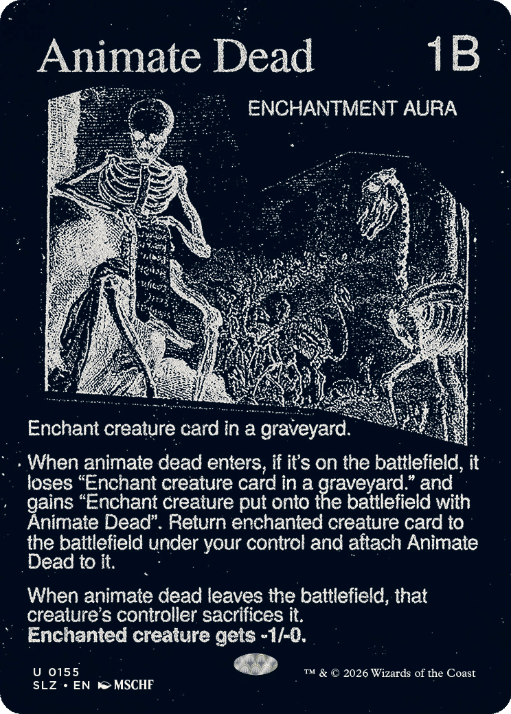 Animate Dead — The Zeta Set — Magic: The Gathering