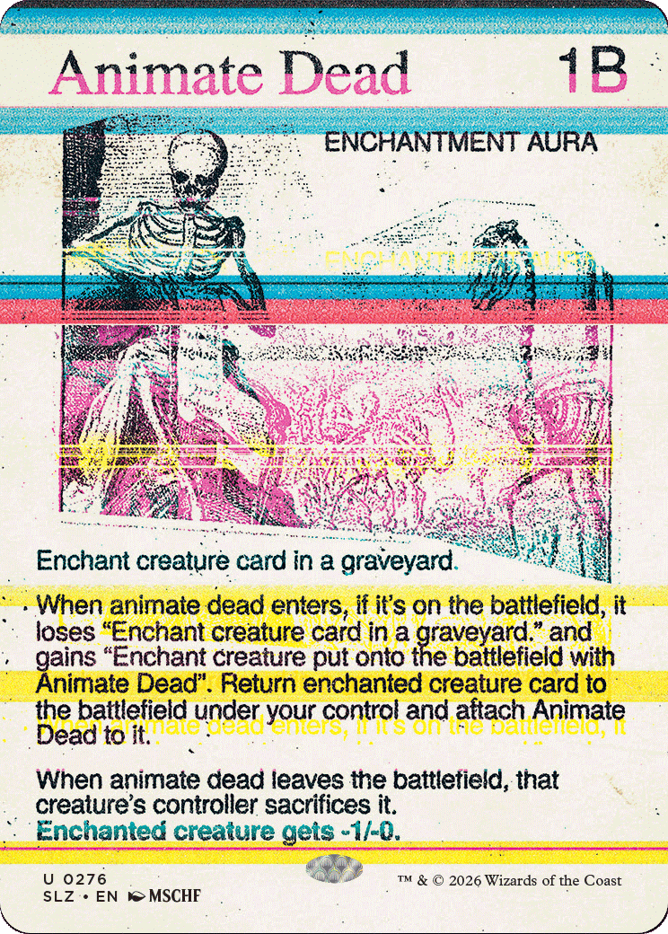 Animate Dead — The Zeta Set — Magic: The Gathering