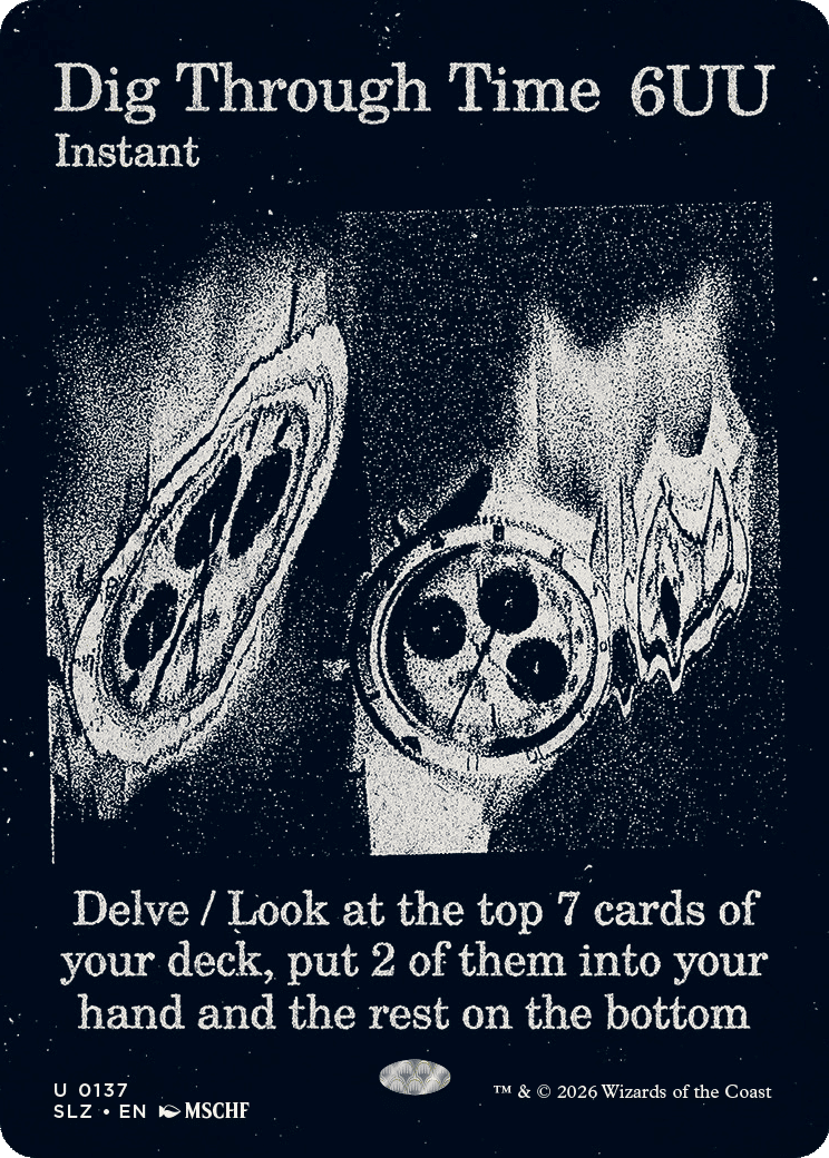 Fouille temporelle — The Zeta Set — Magic: The Gathering