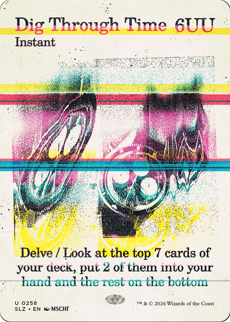 Fouille temporelle — The Zeta Set — Magic: The Gathering
