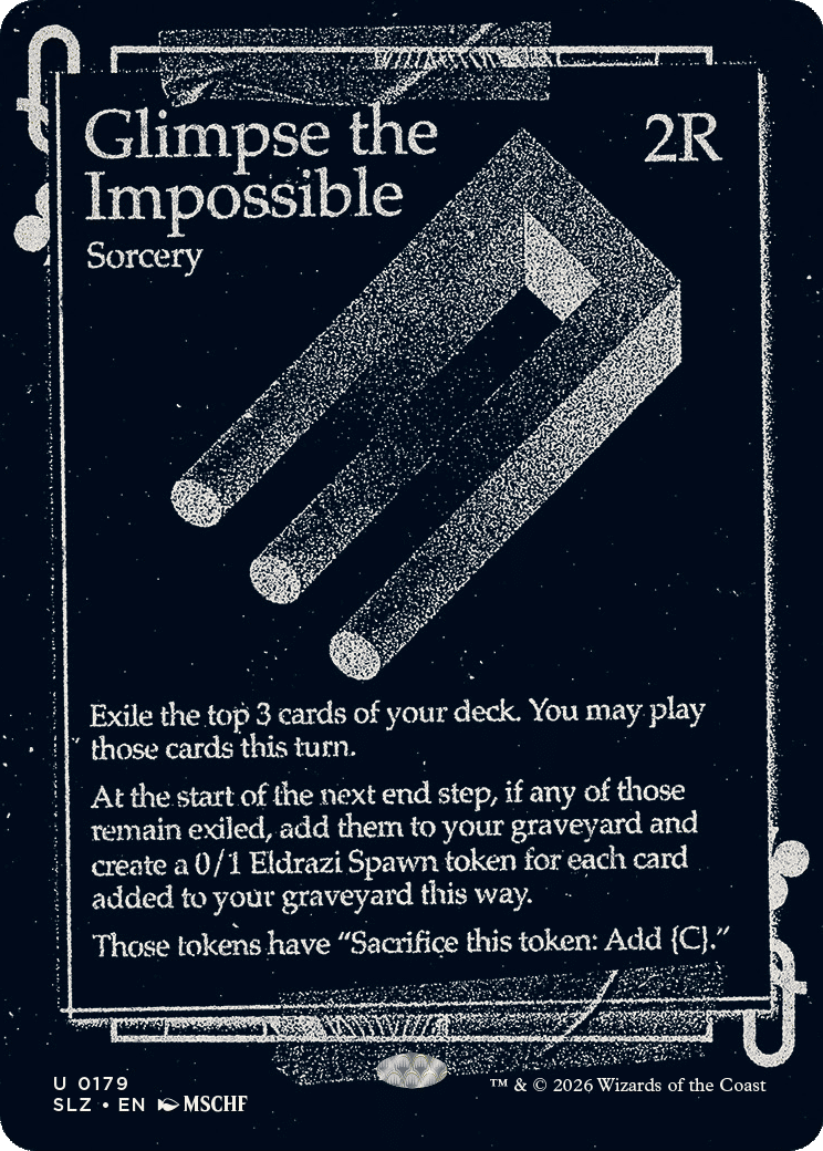 Glimpse the Impossible — The Zeta Set — Magic: The Gathering