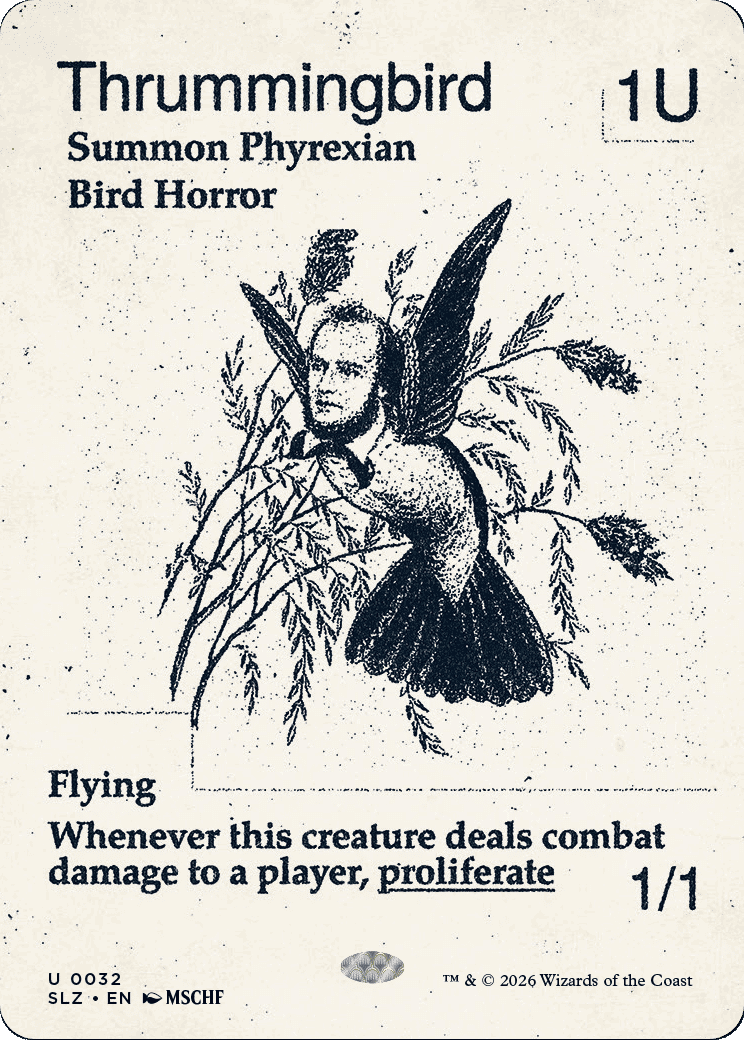 Thrummingbird — The Zeta Set — Magic: The Gathering