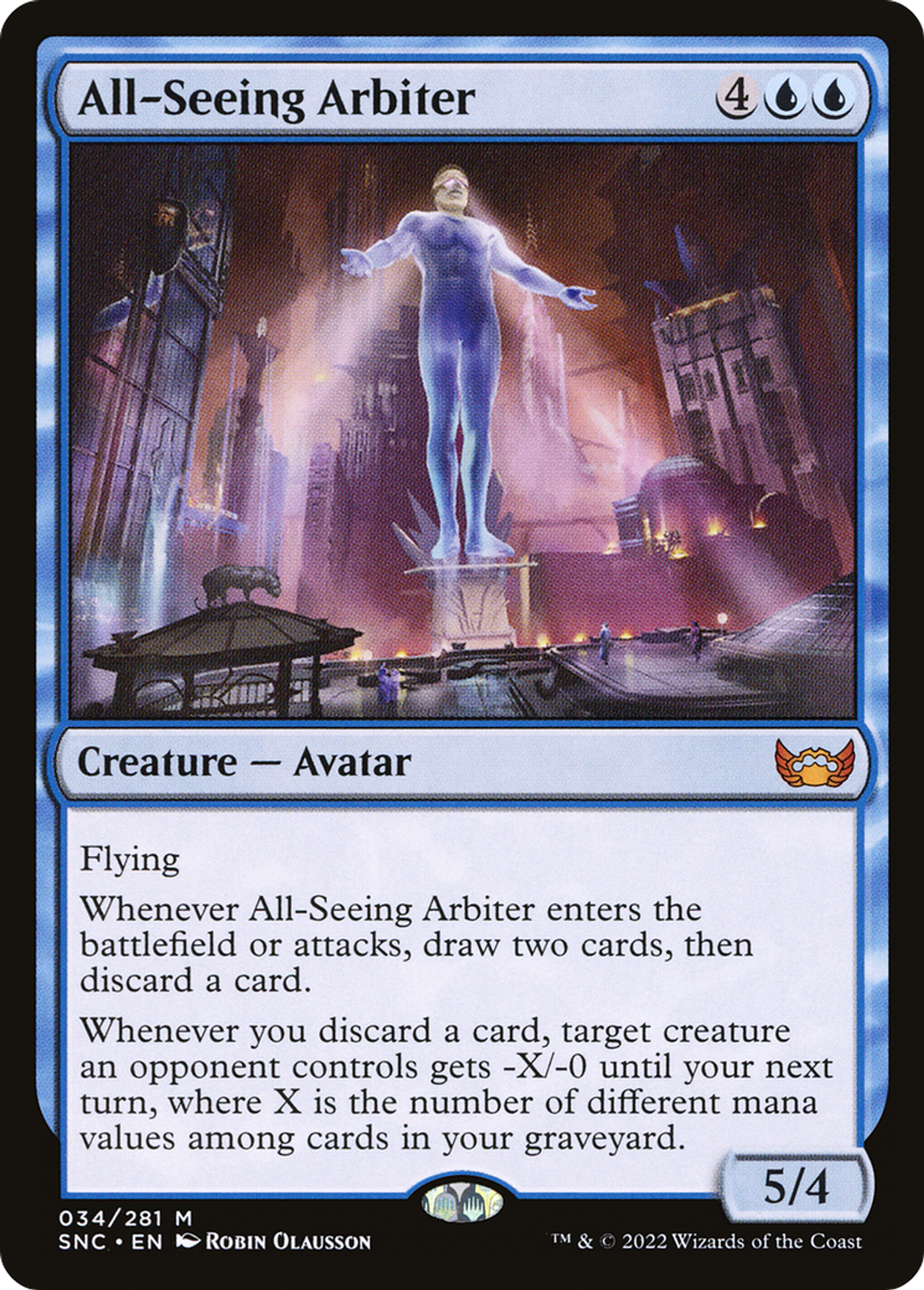 Arbitre omniscient — Streets of New Capenna — Magic: The Gathering