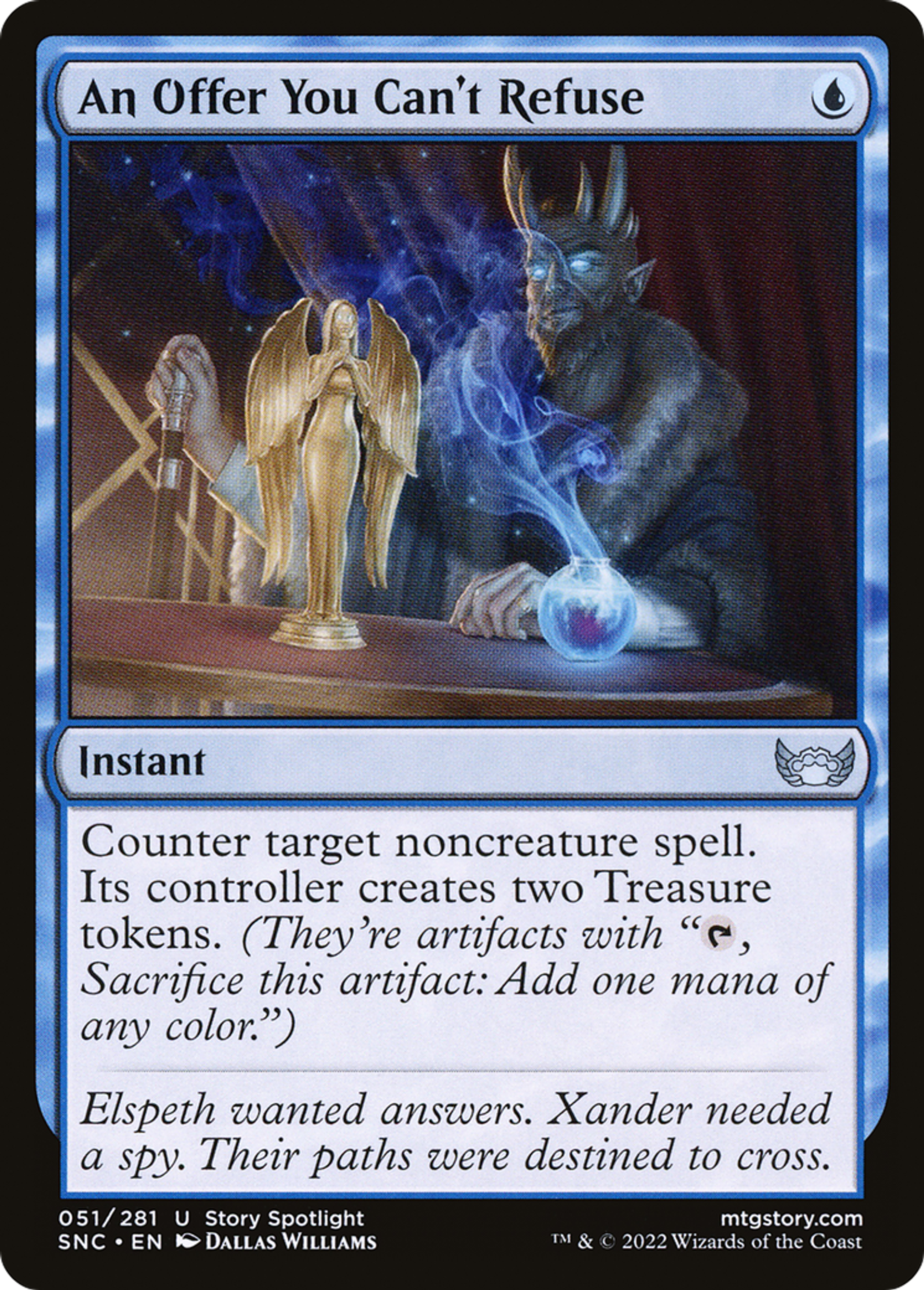 An Offer You Can't Refuse — Streets of New Capenna — Magic: The Gathering