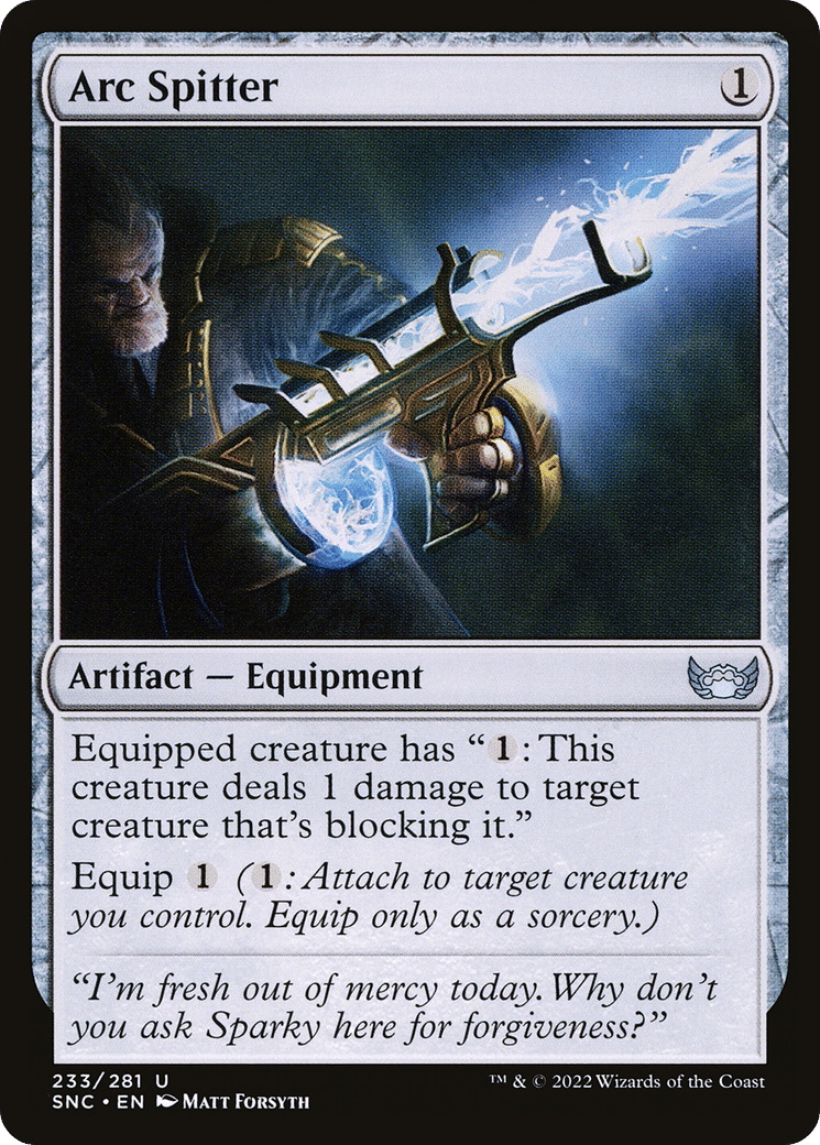 Arc Spitter — Streets of New Capenna — Magic: The Gathering