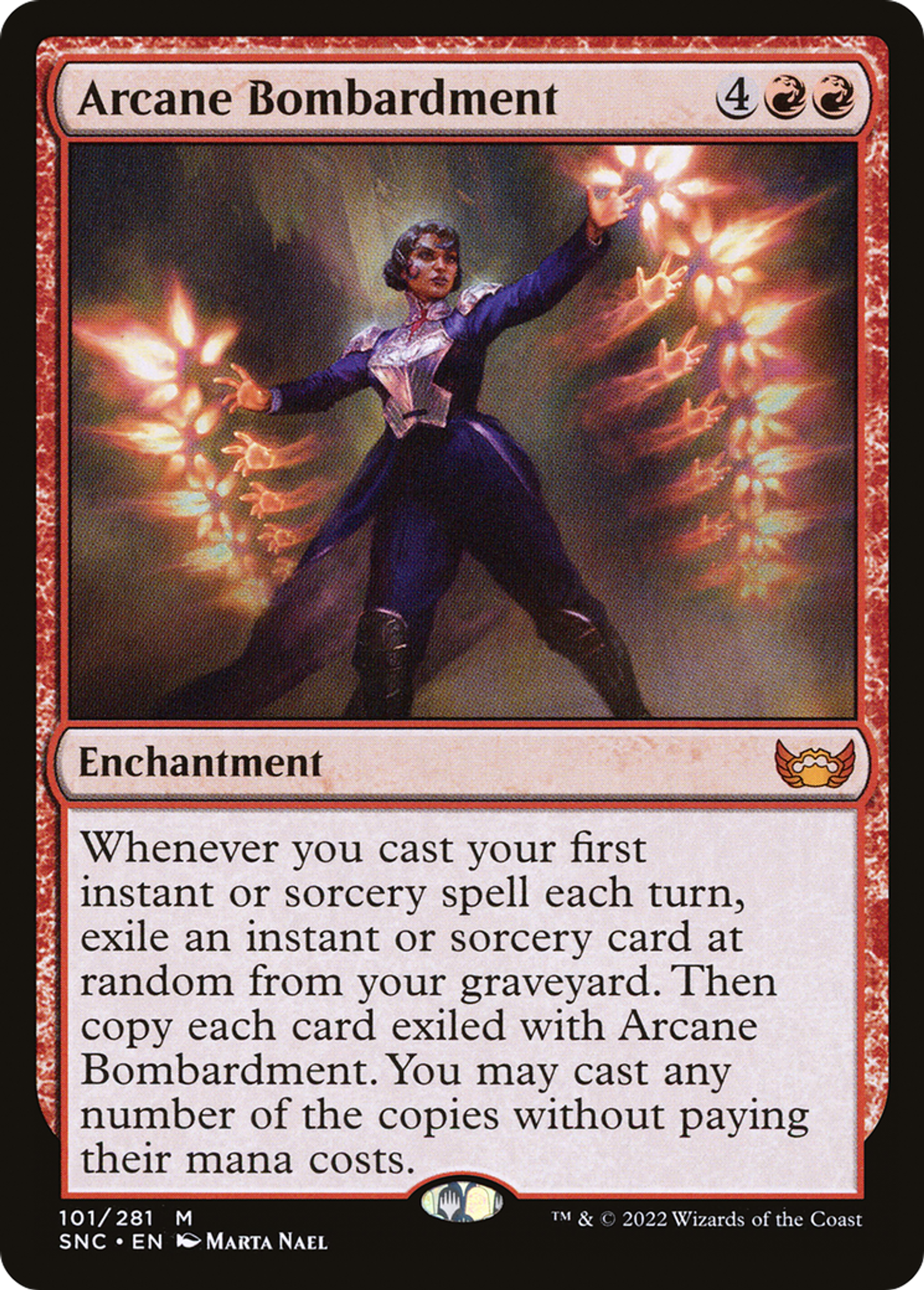 Arcane Bombardment — Streets of New Capenna — Magic: The Gathering