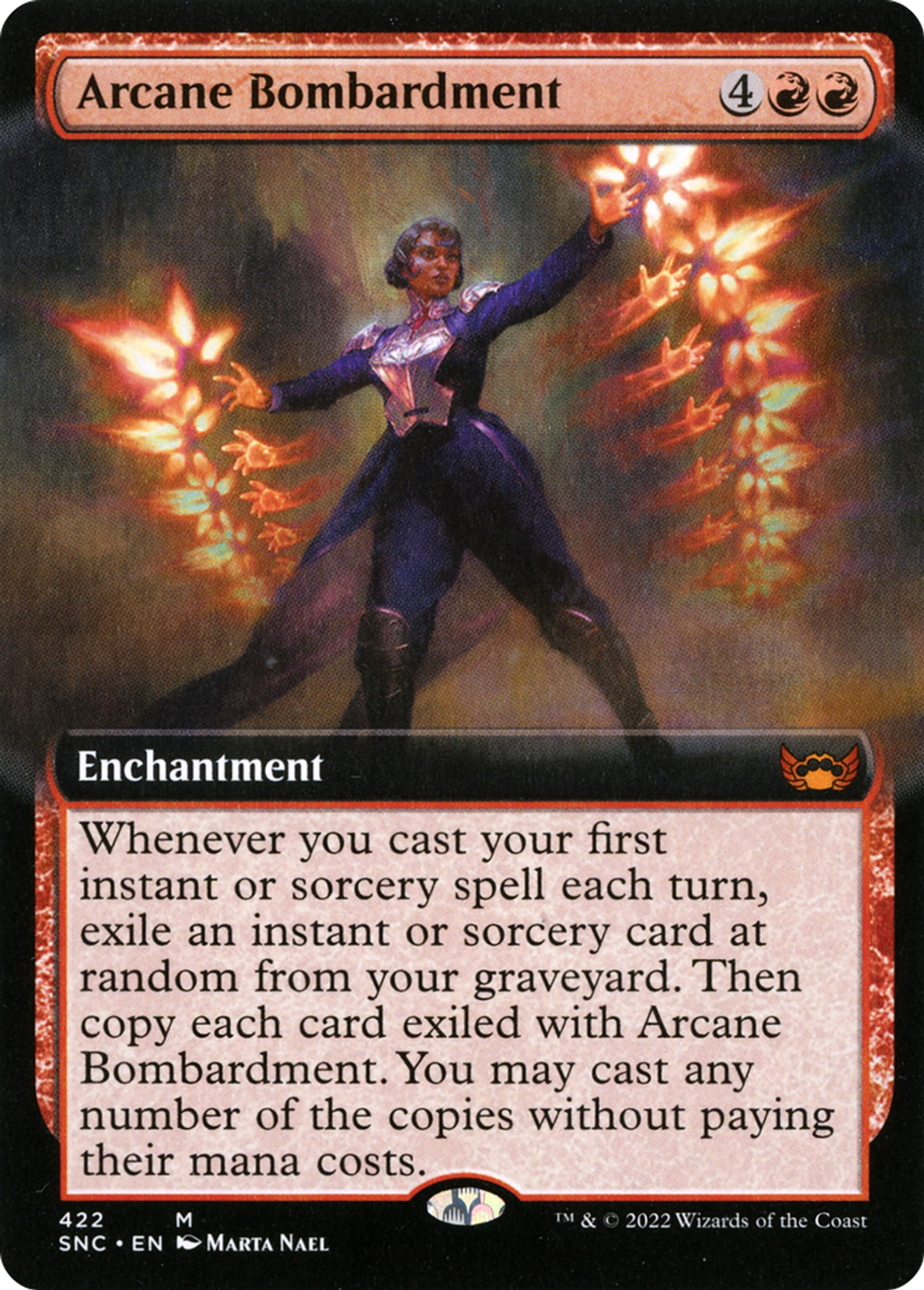 Arcane Bombardment — Streets of New Capenna — Magic: The Gathering