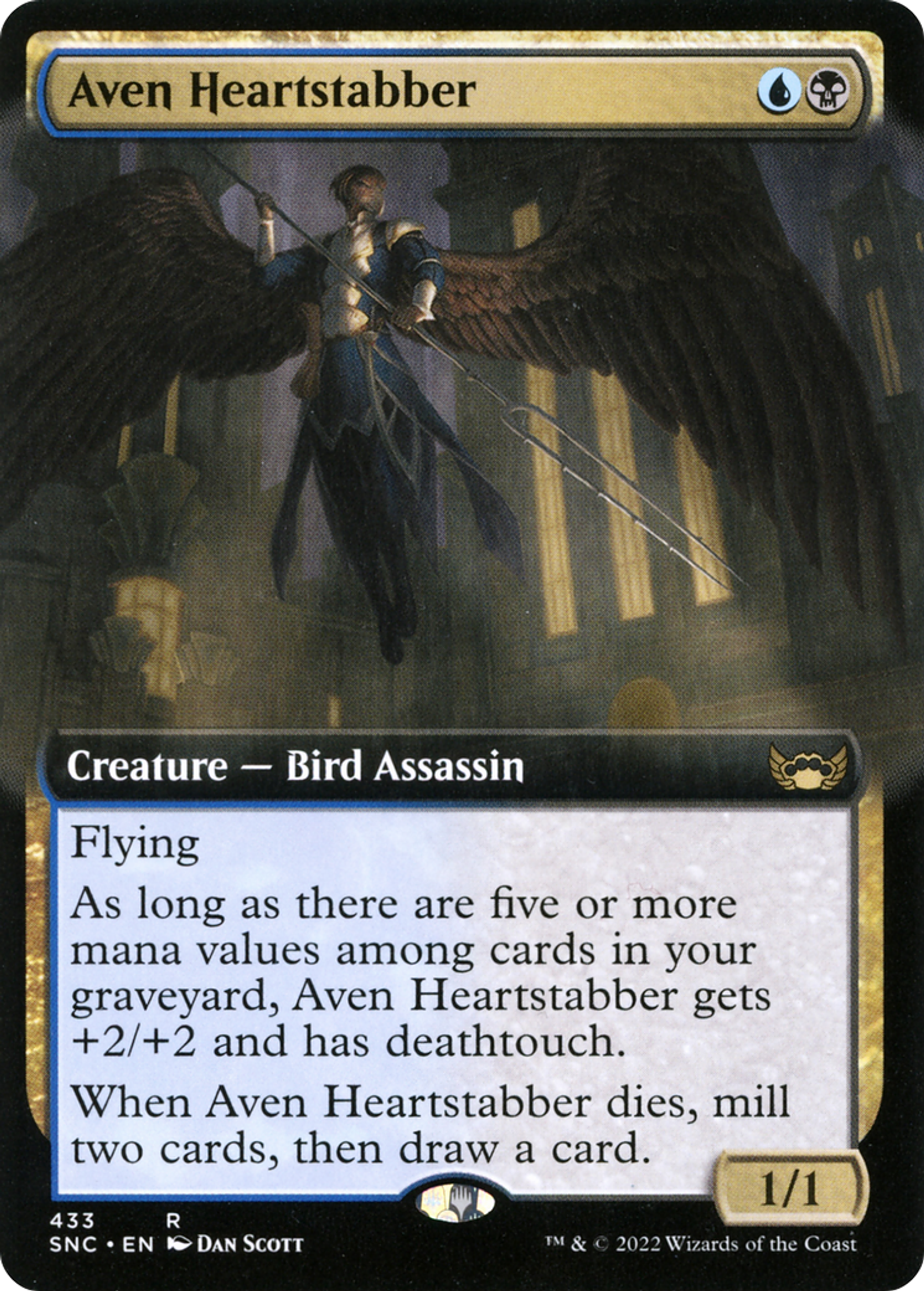 Aven Heartstabber — Streets of New Capenna — Magic: The Gathering