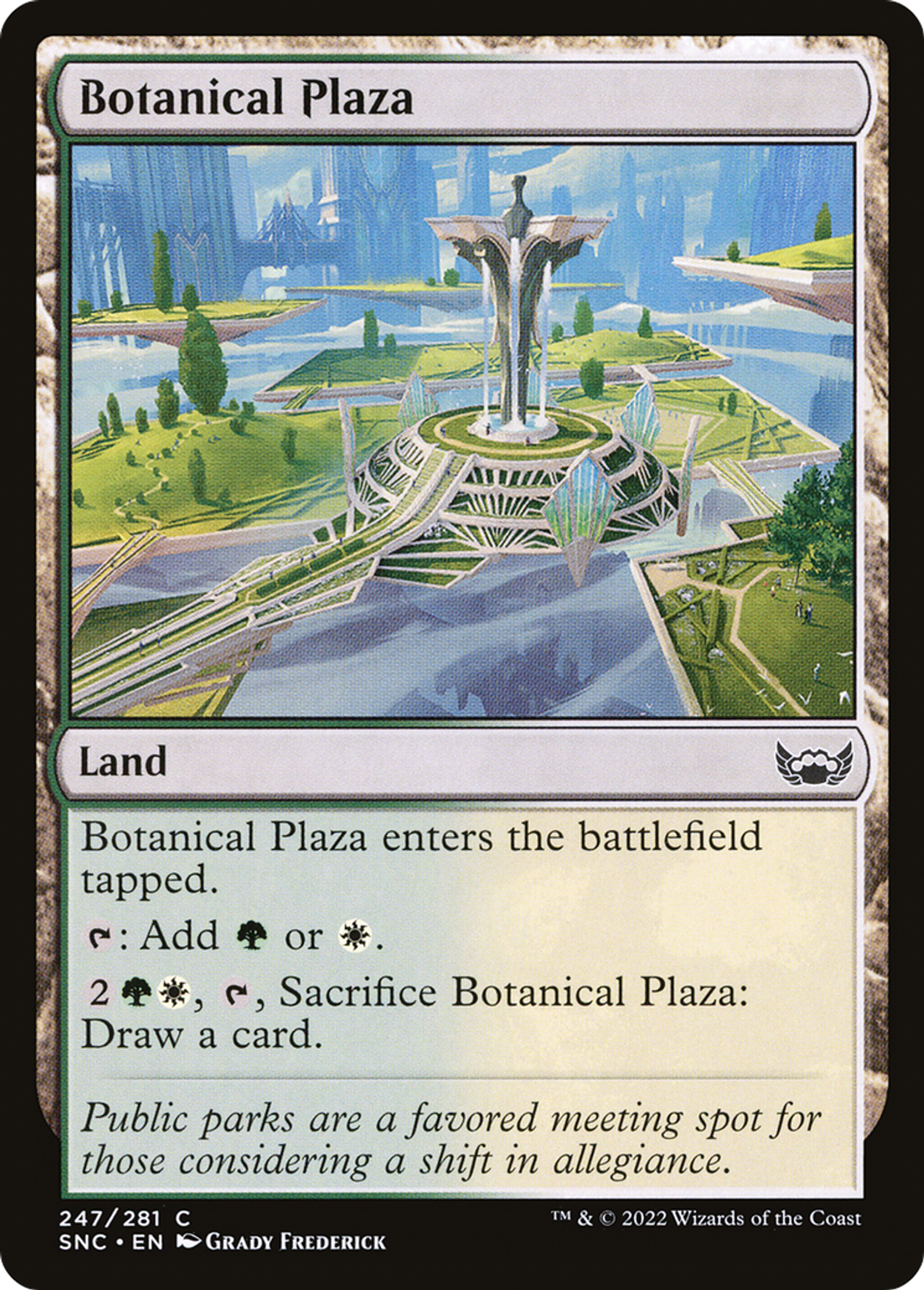 Botanical Plaza — Streets of New Capenna — Magic: The Gathering
