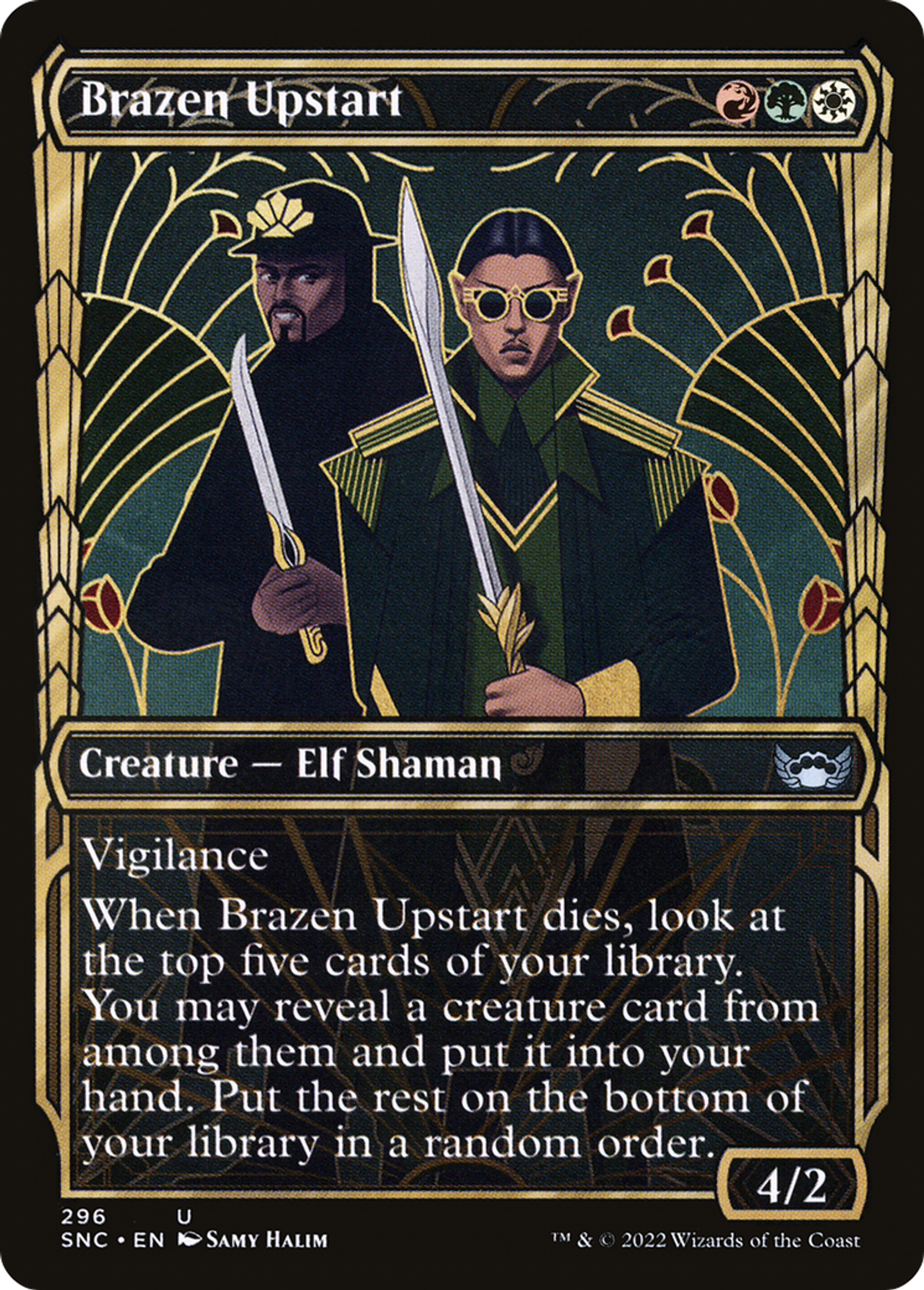 Brazen Upstart — Streets of New Capenna — Magic: The Gathering