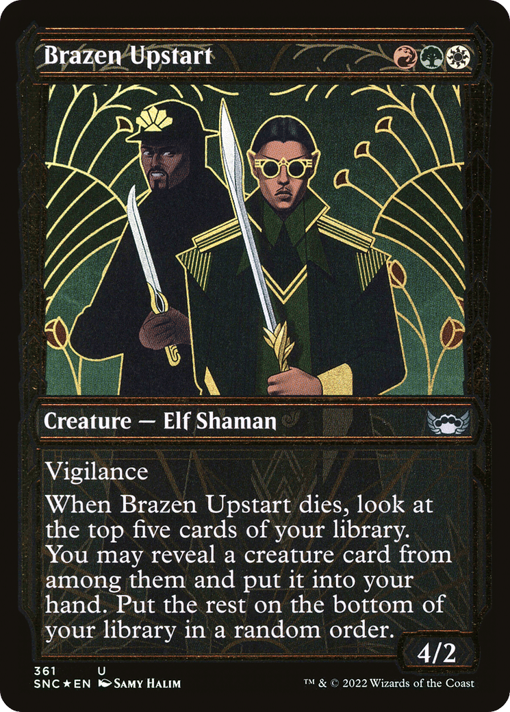 Brazen Upstart — Streets of New Capenna — Magic: The Gathering