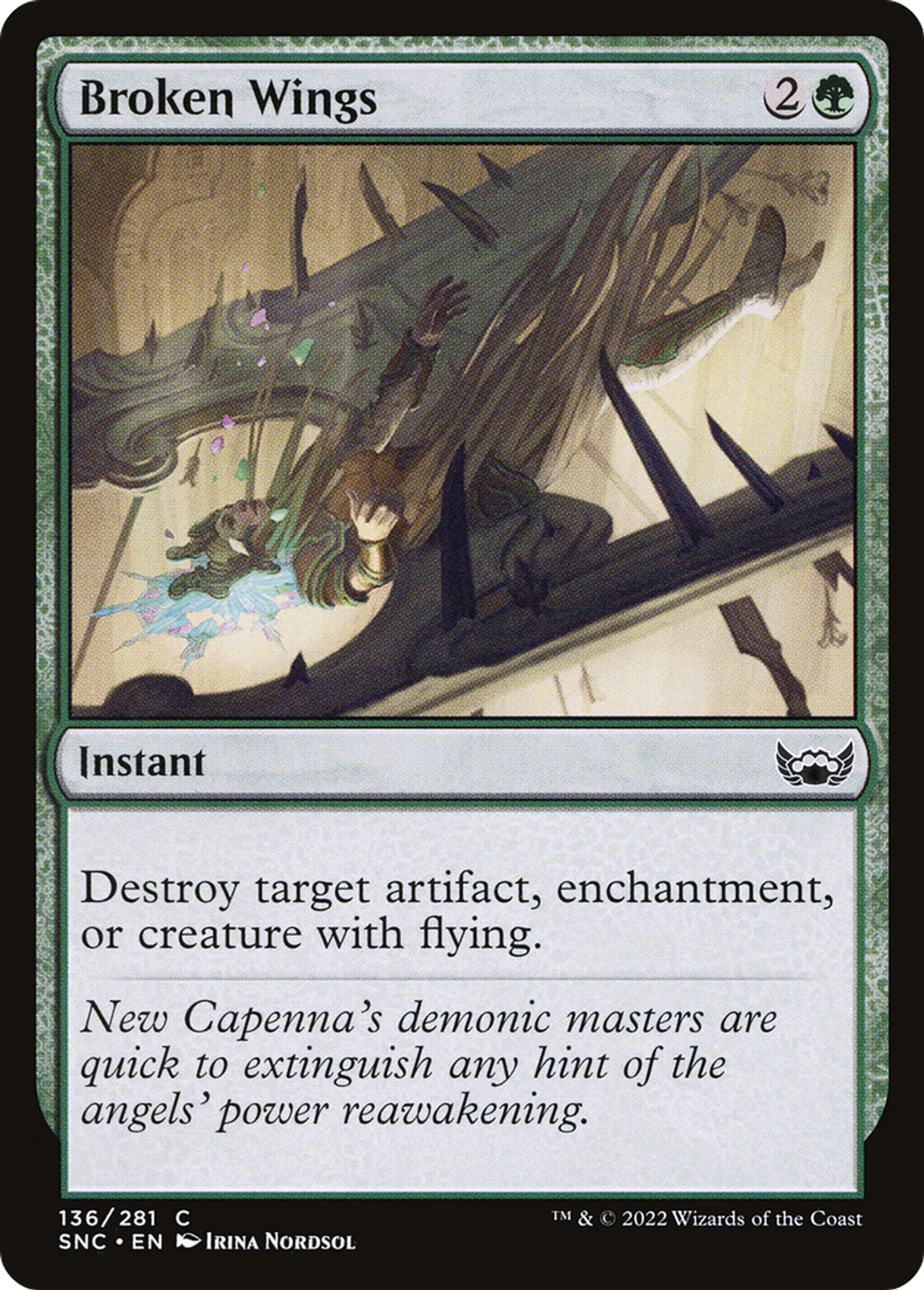 Broken Wings — Streets of New Capenna — Magic: The Gathering