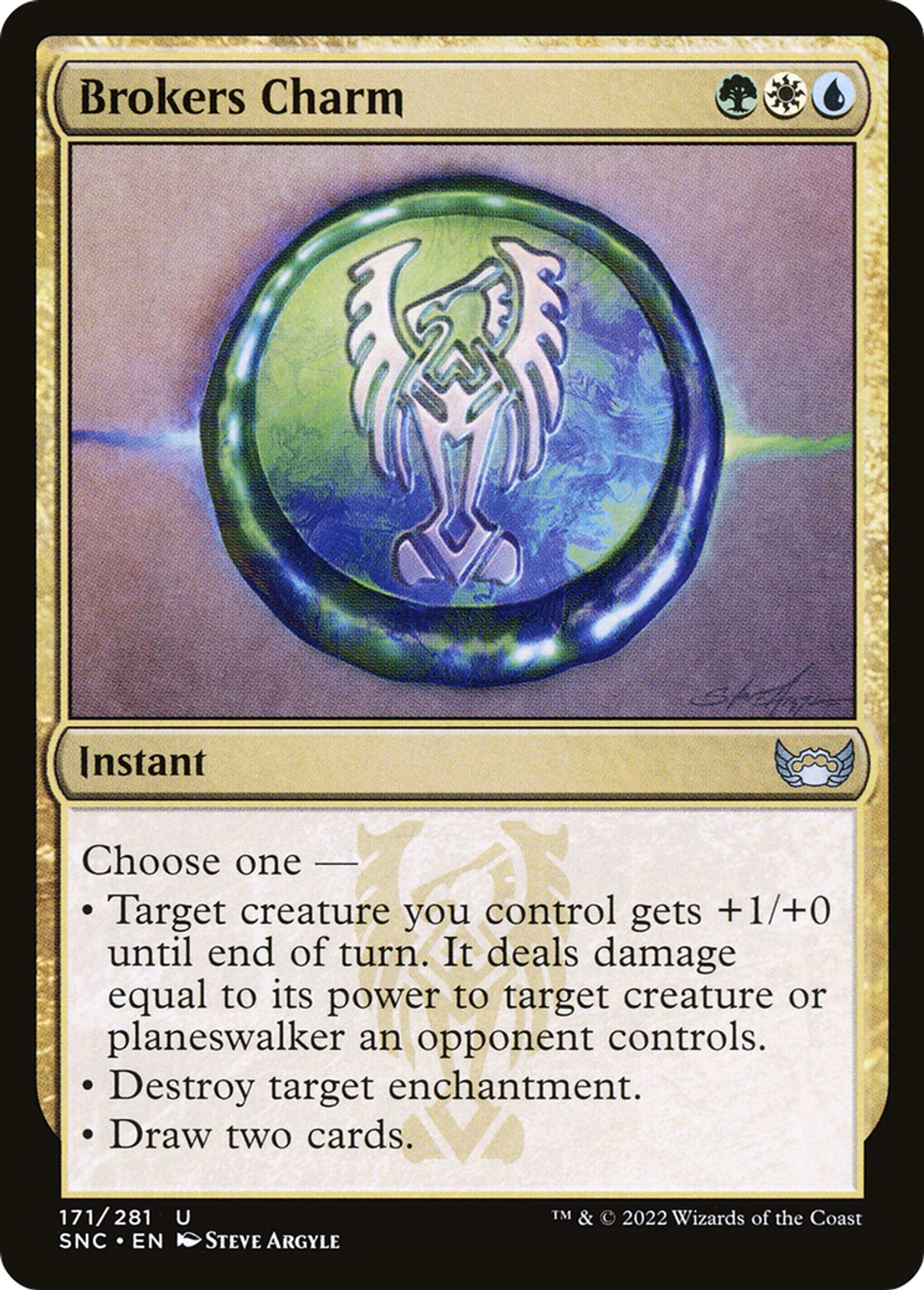 Charme des Courtiers — Streets of New Capenna — Magic: The Gathering