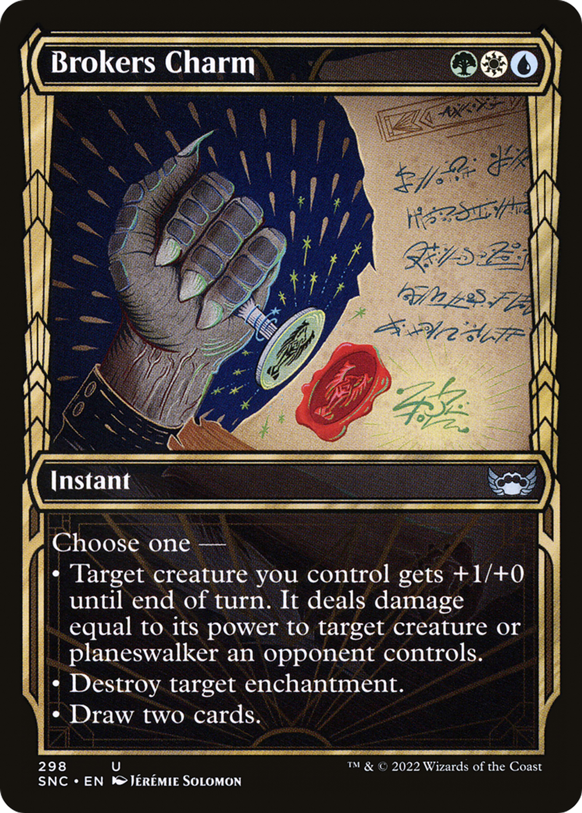 Brokers Charm — Streets of New Capenna — Magic: The Gathering
