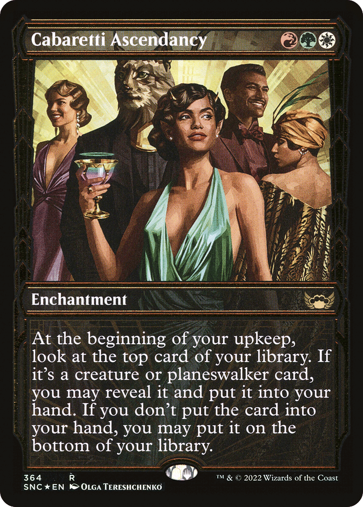 Cabaretti Ascendancy — Streets of New Capenna — Magic: The Gathering