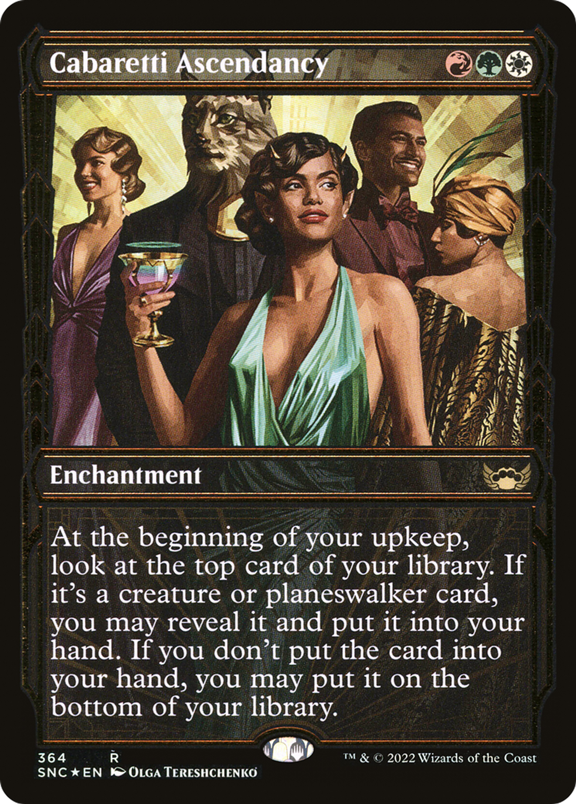 Ascendance des Cabaretti — Streets of New Capenna — Magic: The Gathering