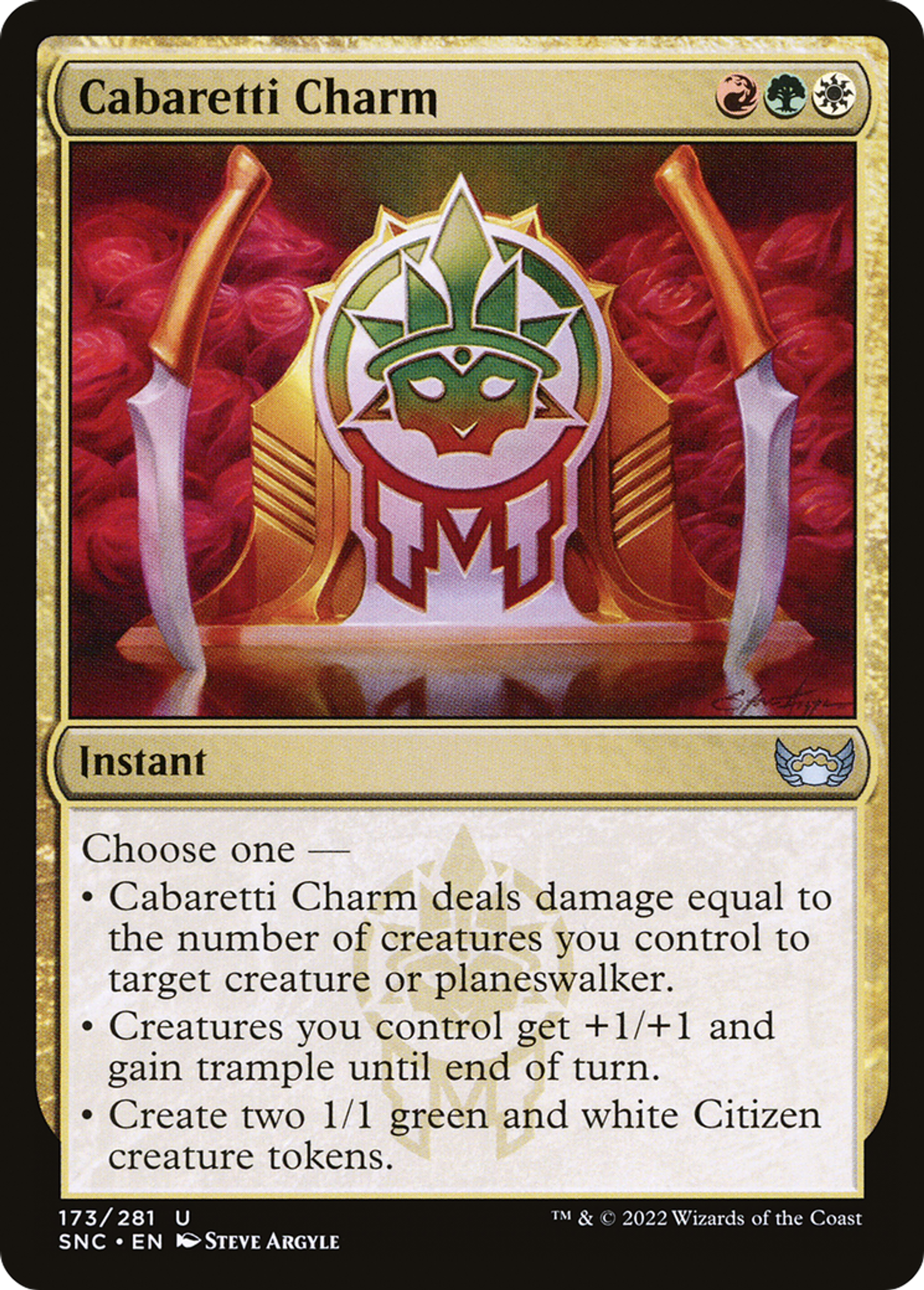 Cabaretti Charm — Streets of New Capenna — Magic: The Gathering