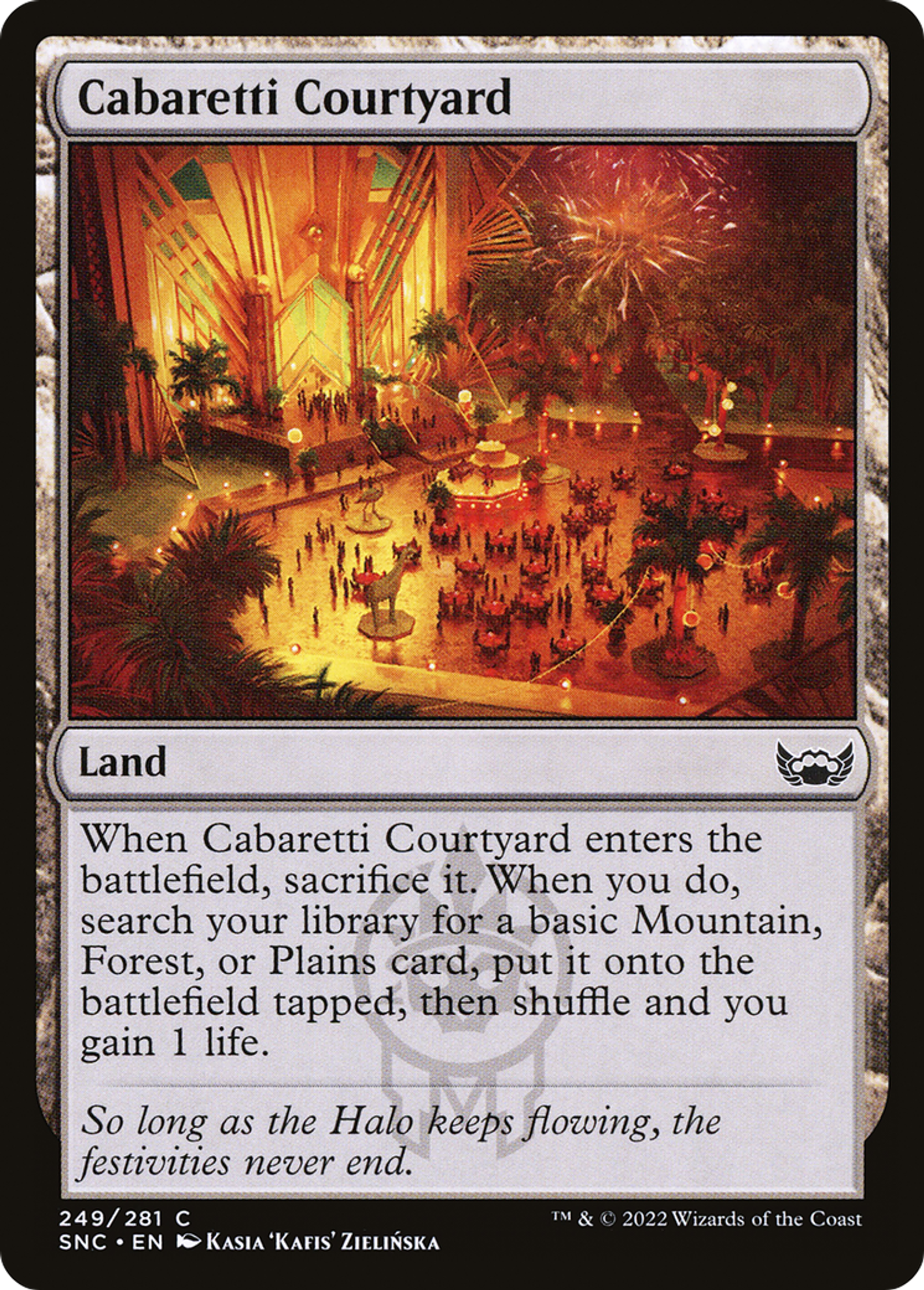 Cour des Cabaretti — Streets of New Capenna — Magic: The Gathering