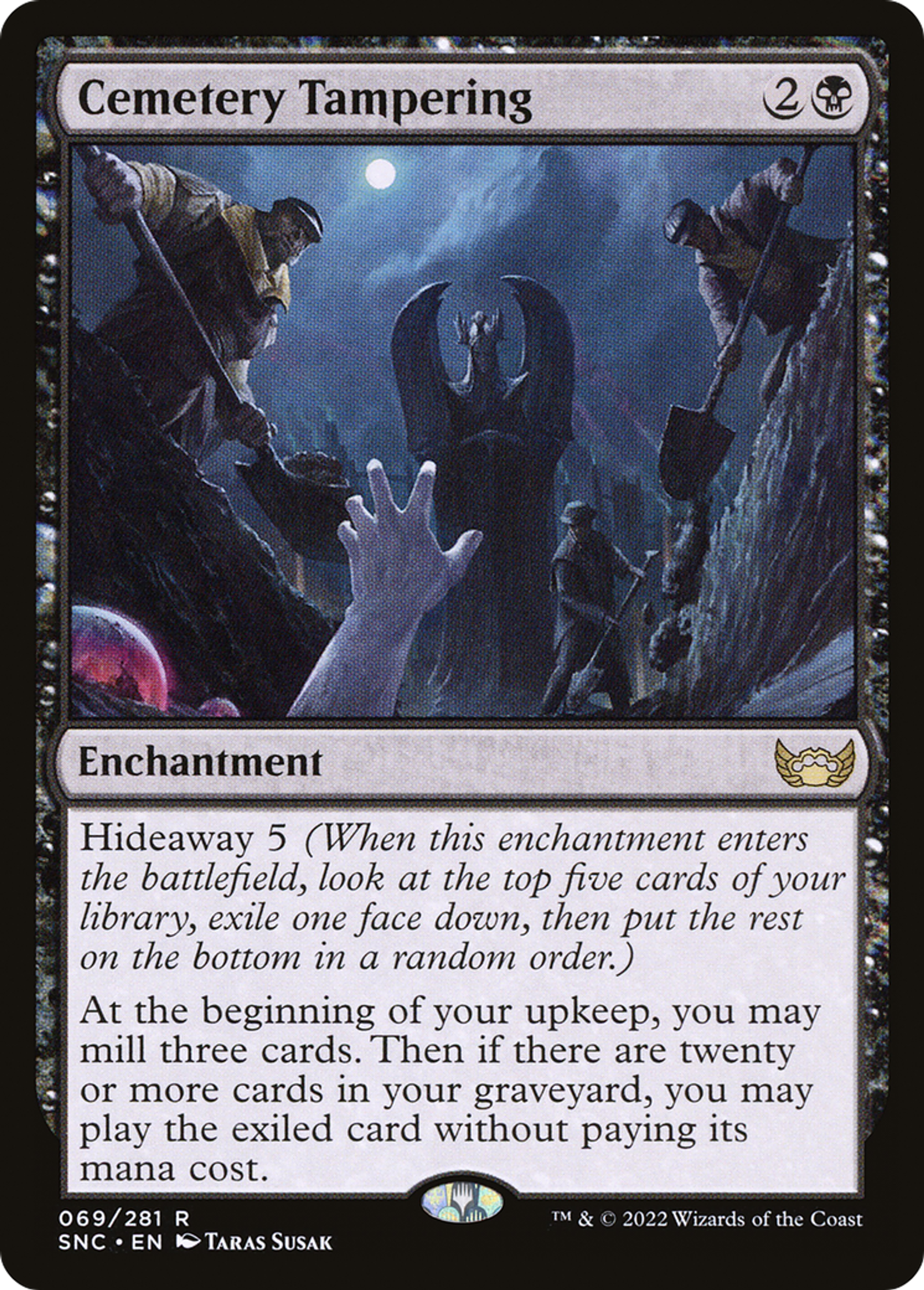 Cemetery Tampering — Streets of New Capenna — Magic: The Gathering