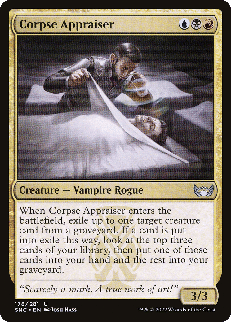 Corpse Appraiser — Streets of New Capenna — Magic: The Gathering