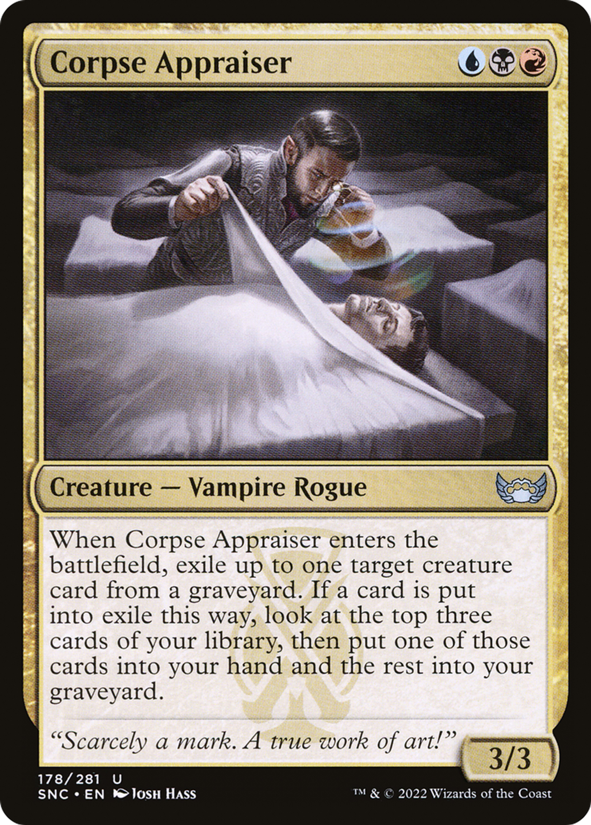Corpse Appraiser — Streets of New Capenna — Magic: The Gathering