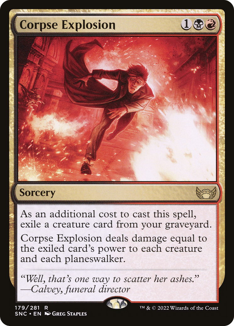 Corpse Explosion — Streets of New Capenna — Magic: The Gathering