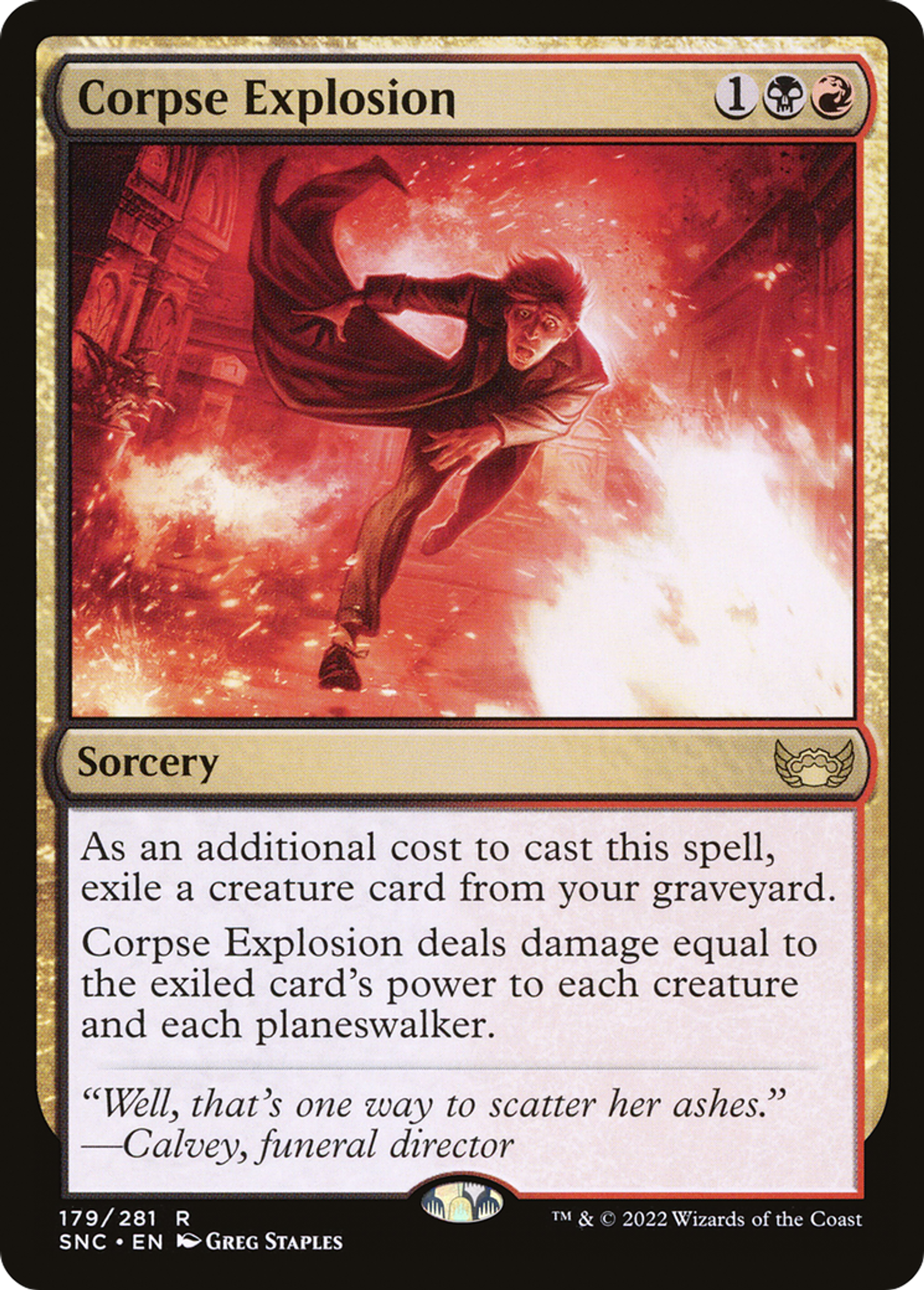 Corpse Explosion — Streets of New Capenna — Magic: The Gathering