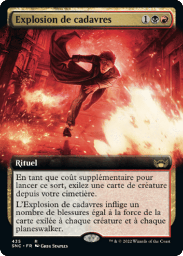 Explosion de cadavres — Streets of New Capenna — Magic: The Gathering