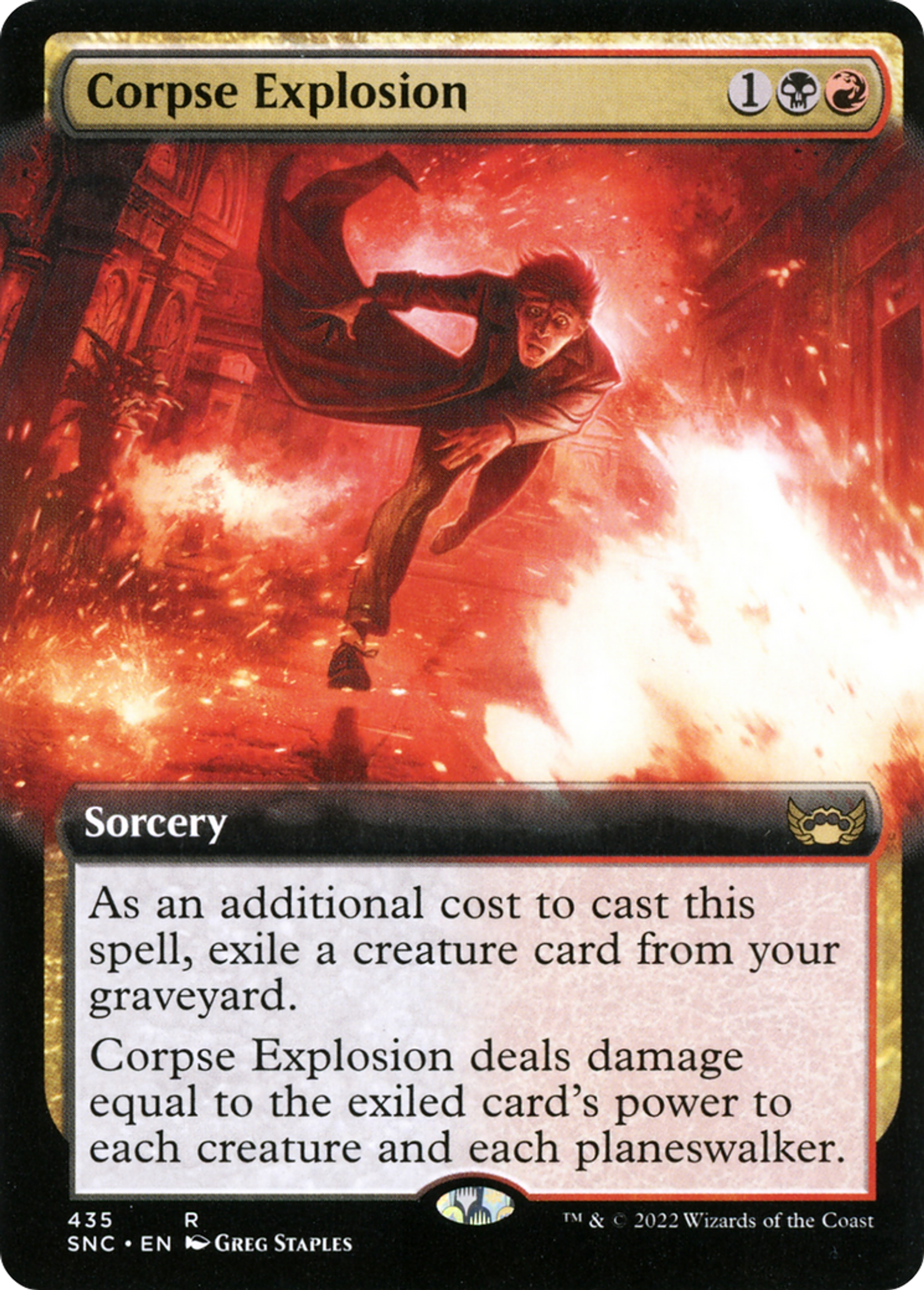 Explosion de cadavres — Streets of New Capenna — Magic: The Gathering