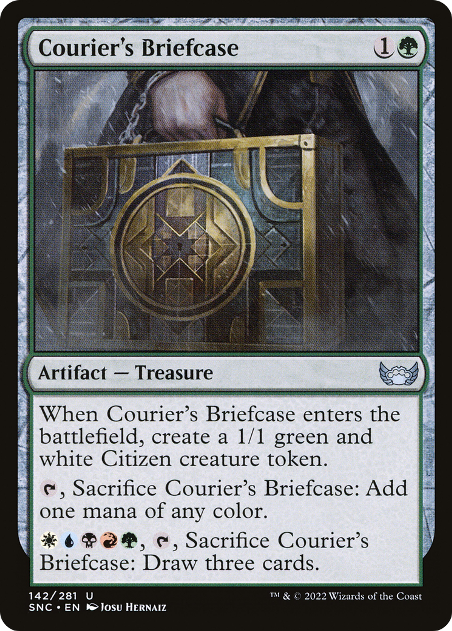 Courier's Briefcase — Streets of New Capenna — Magic: The Gathering