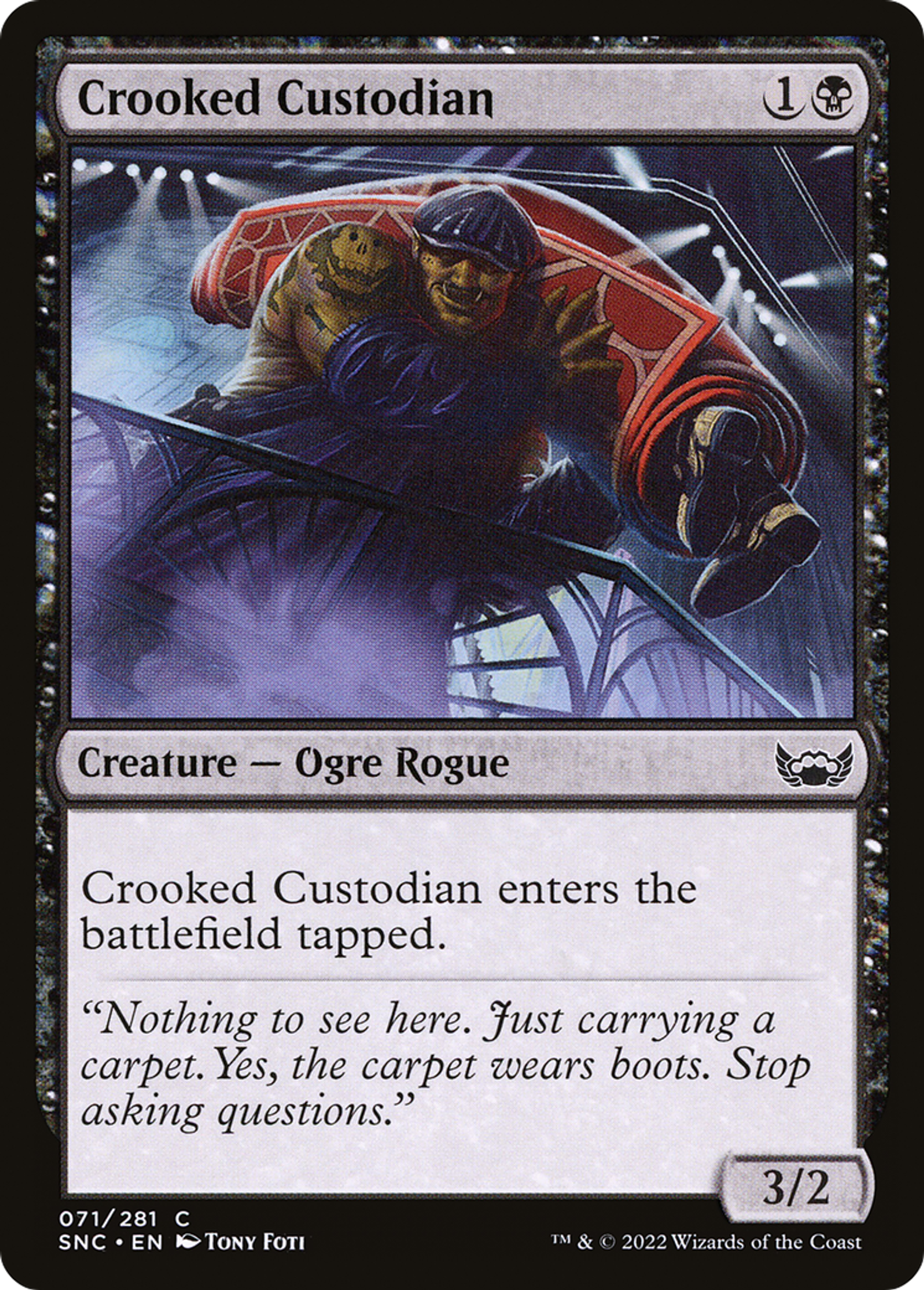 Crooked Custodian — Streets of New Capenna — Magic: The Gathering