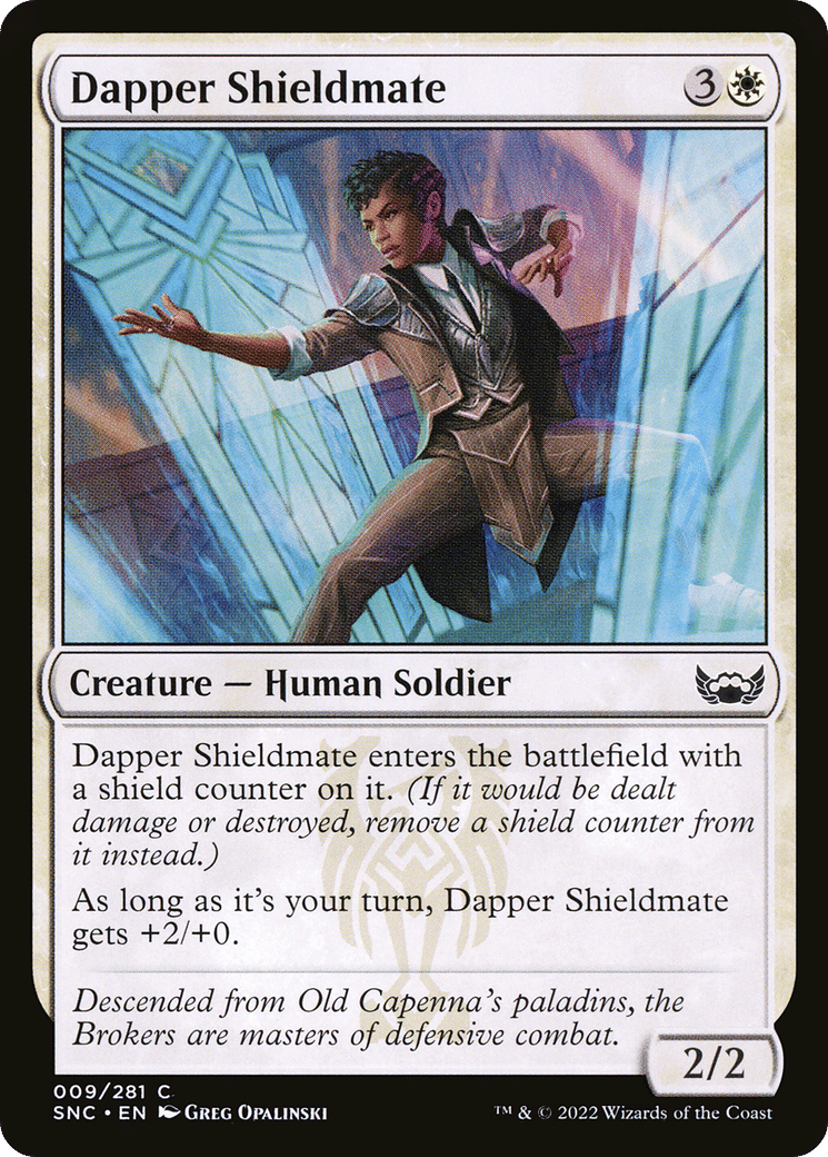 Dapper Shieldmate — Streets of New Capenna — Magic: The Gathering