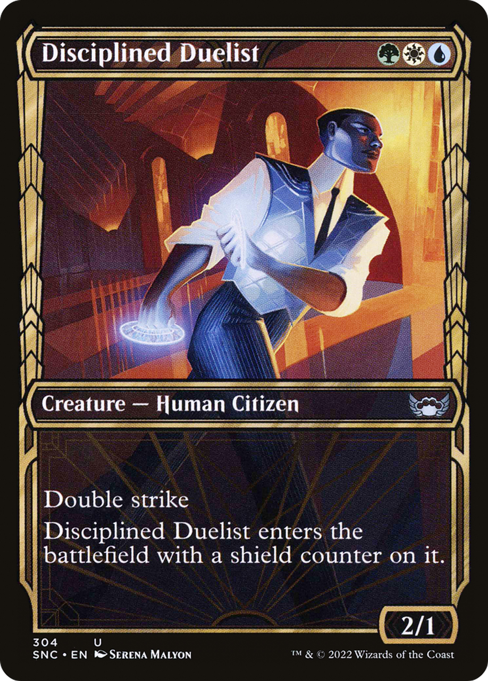 Disciplined Duelist — Streets of New Capenna — Magic: The Gathering