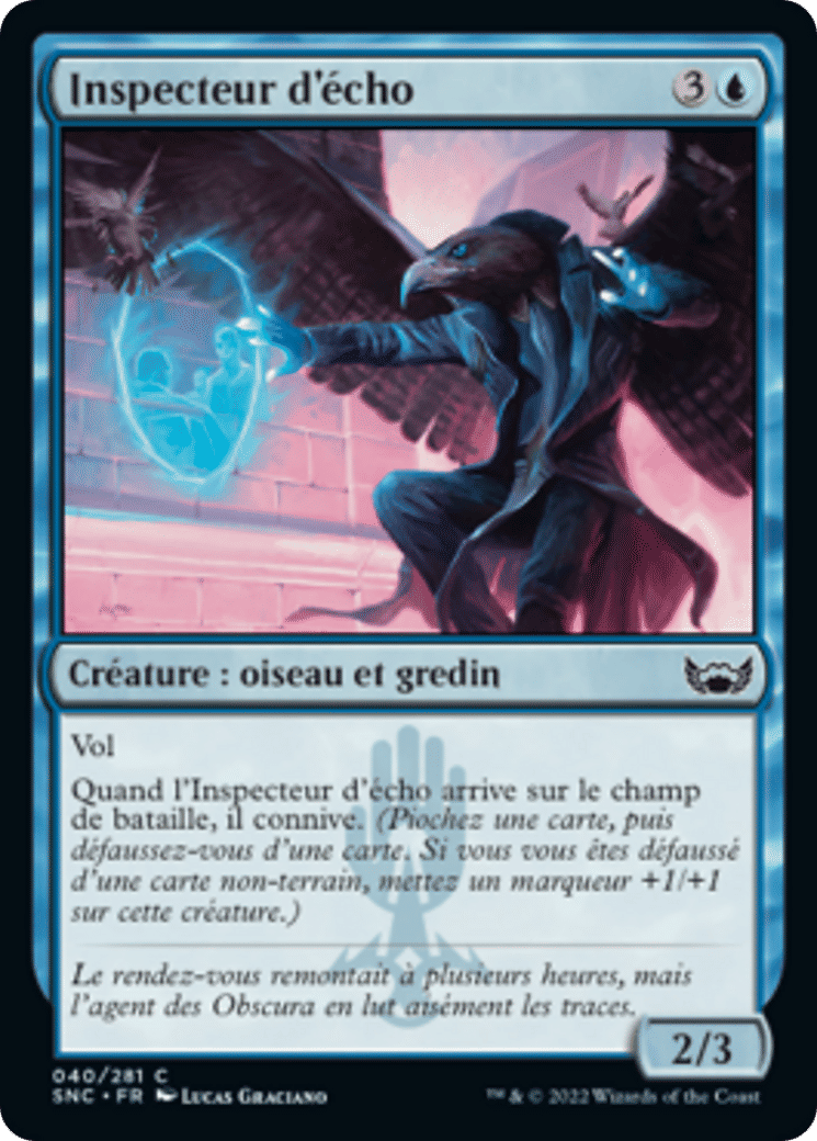 Inspecteur d'écho — Streets of New Capenna — Magic: The Gathering