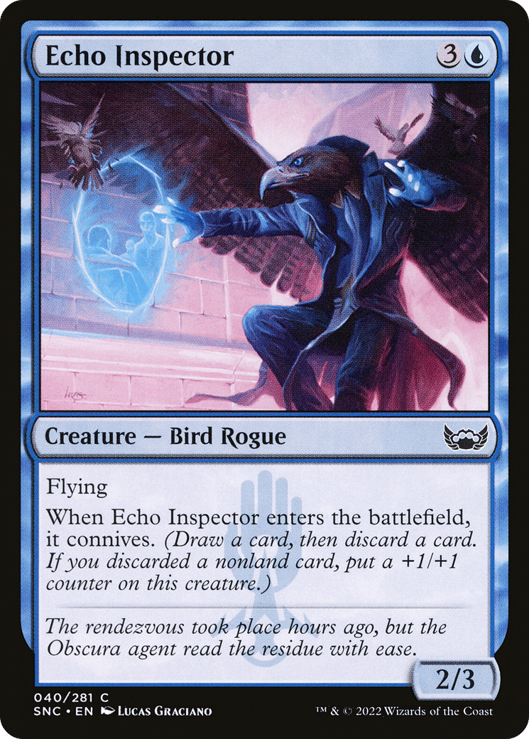 Echo Inspector — Streets of New Capenna — Magic: The Gathering