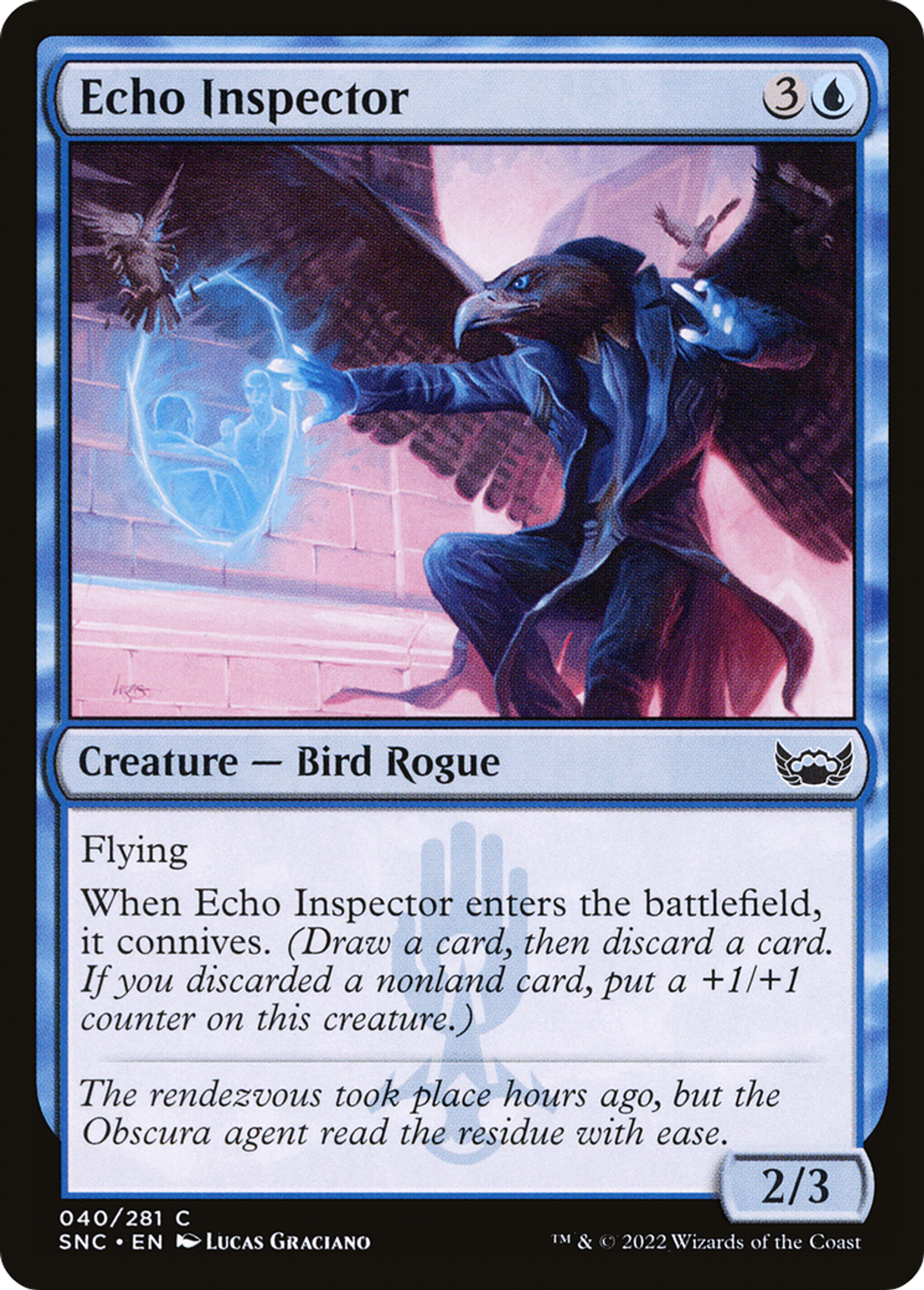 Echo Inspector — Streets of New Capenna — Magic: The Gathering