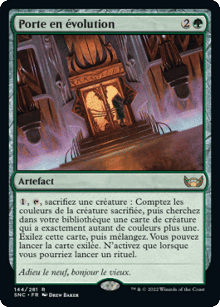 Porte en évolution — Streets of New Capenna — Magic: The Gathering