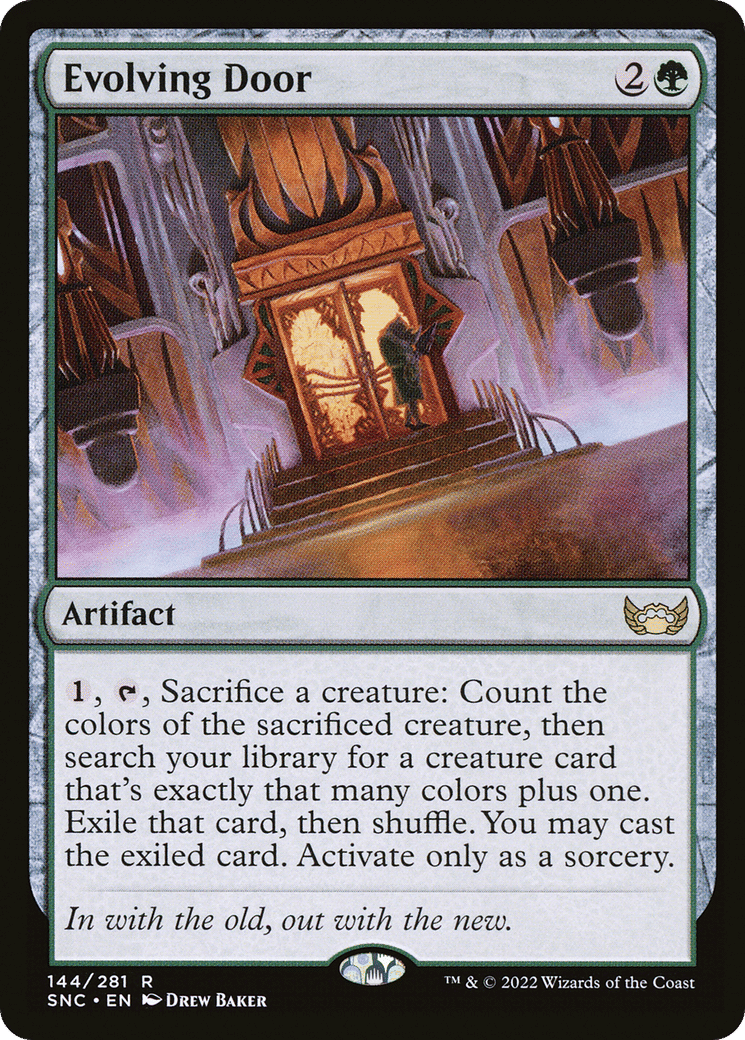Evolving Door — Streets of New Capenna — Magic: The Gathering