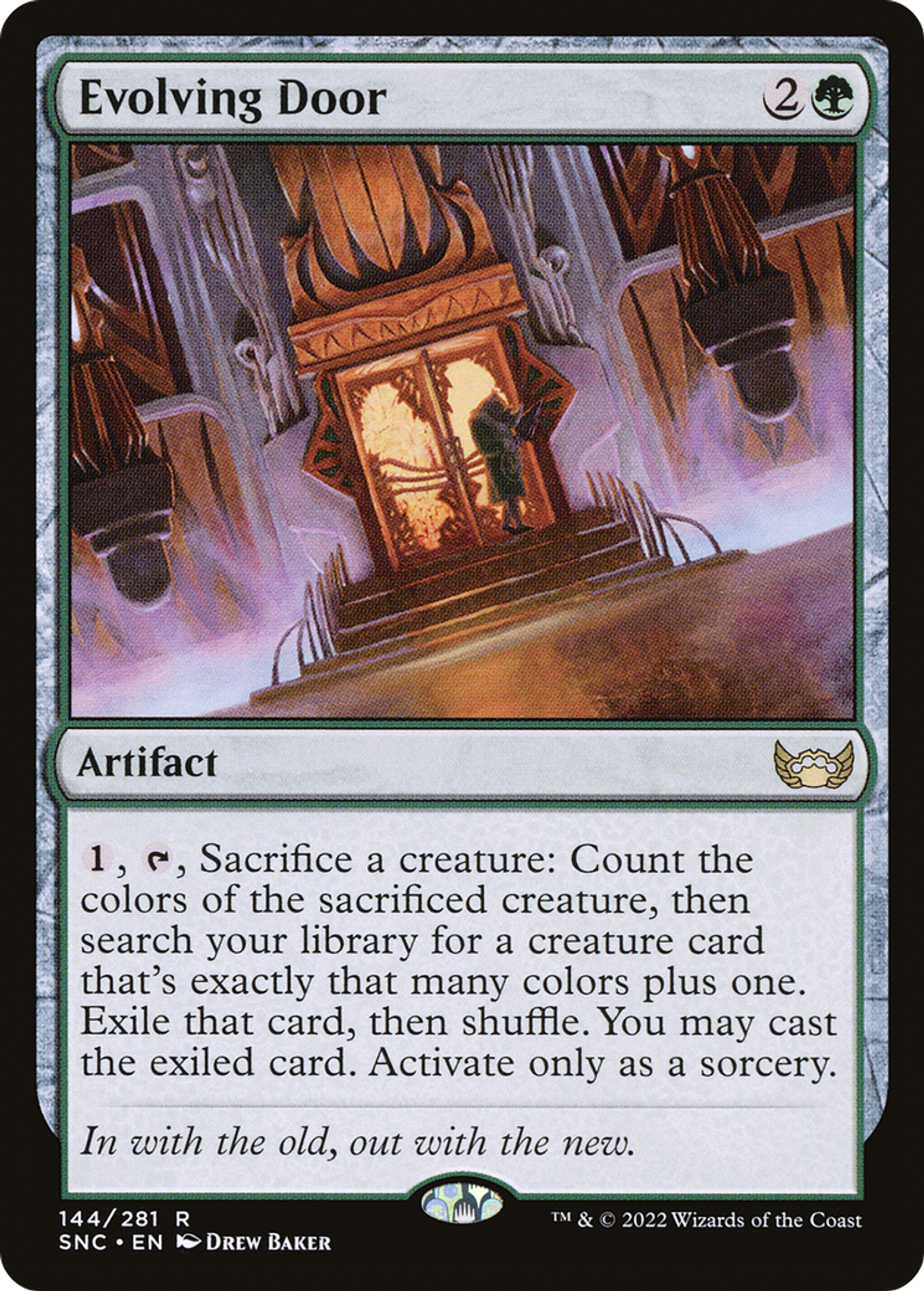 Evolving Door — Streets of New Capenna — Magic: The Gathering