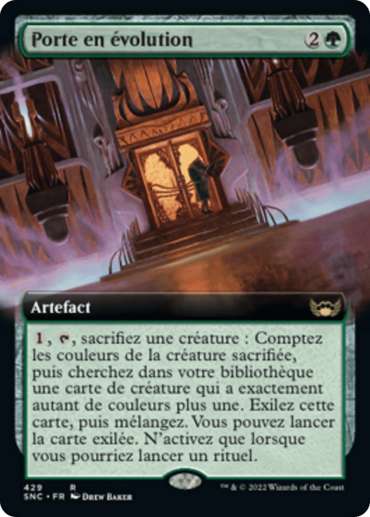 Porte en évolution — Streets of New Capenna — Magic: The Gathering