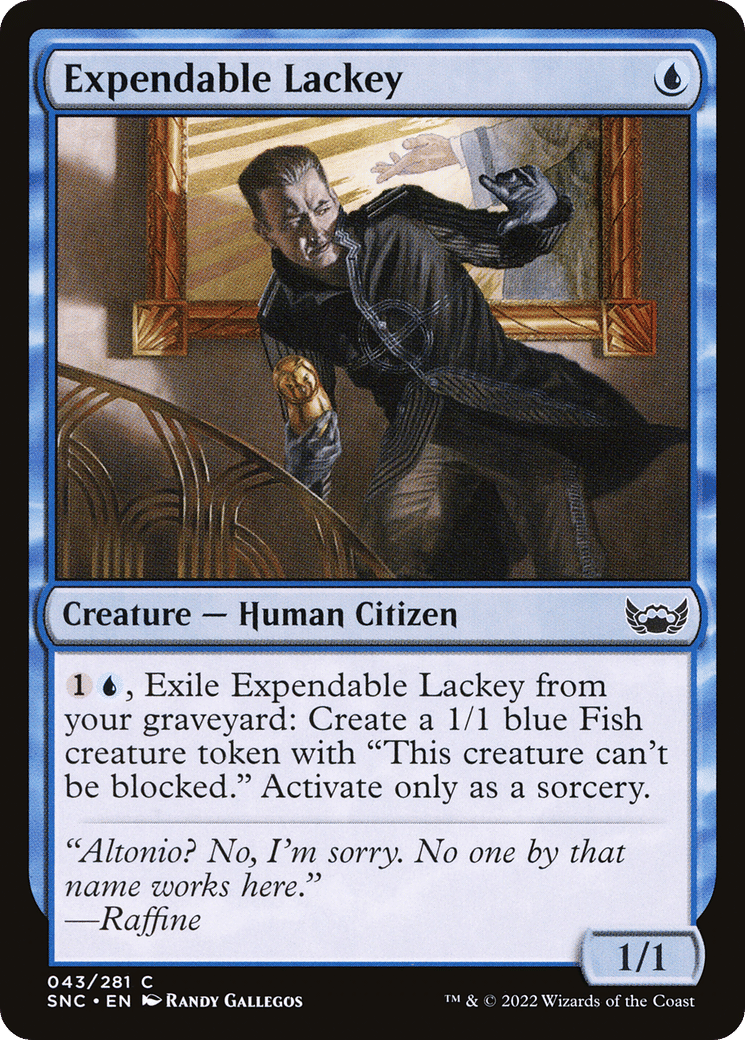 Expendable Lackey — Streets of New Capenna — Magic: The Gathering