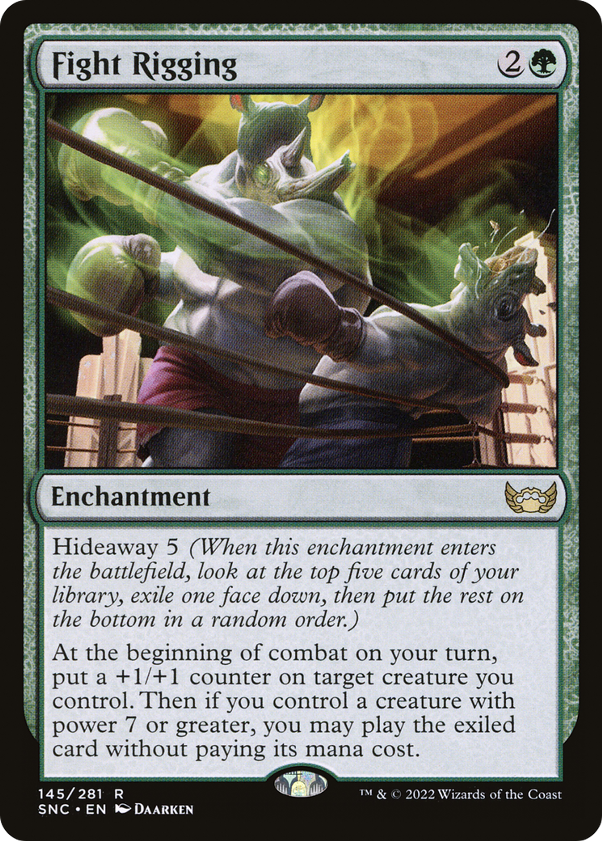 Fight Rigging — Streets of New Capenna — Magic: The Gathering