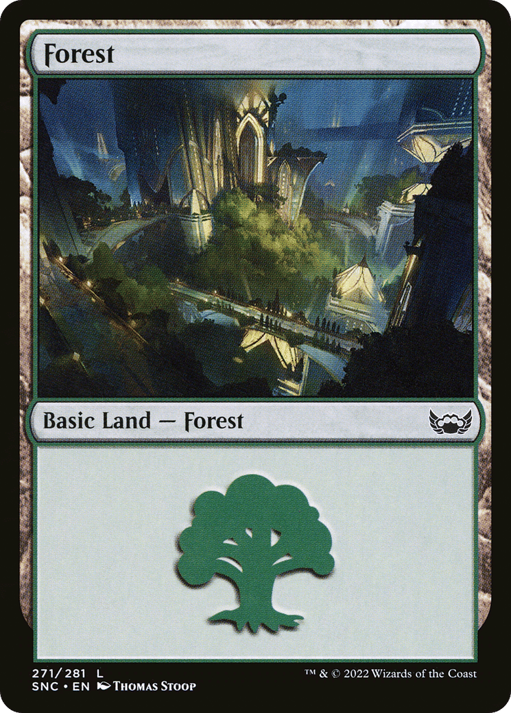 Forest — Streets of New Capenna — Magic: The Gathering