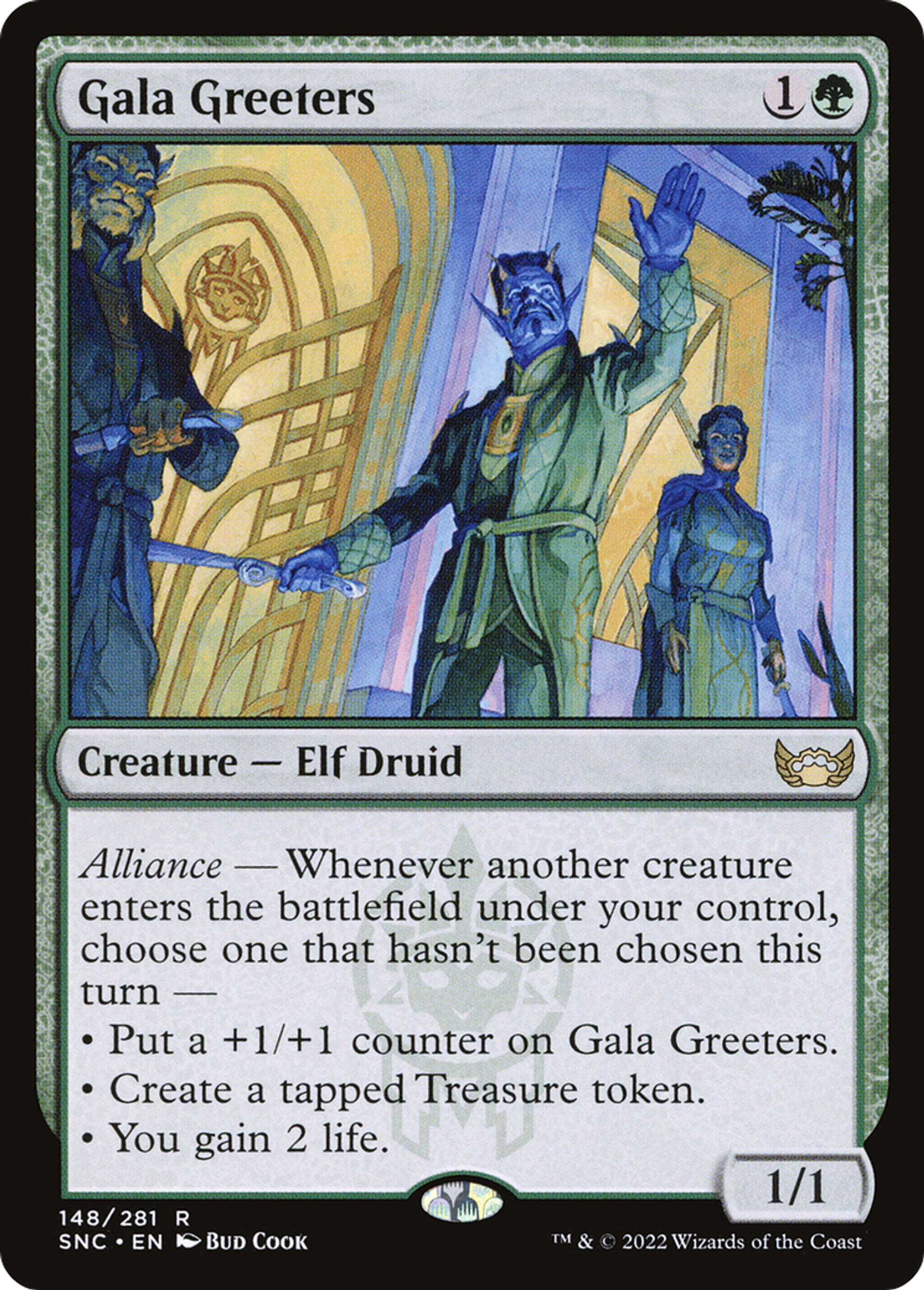 Personnel d'accueil du gala — Streets of New Capenna — Magic: The Gathering
