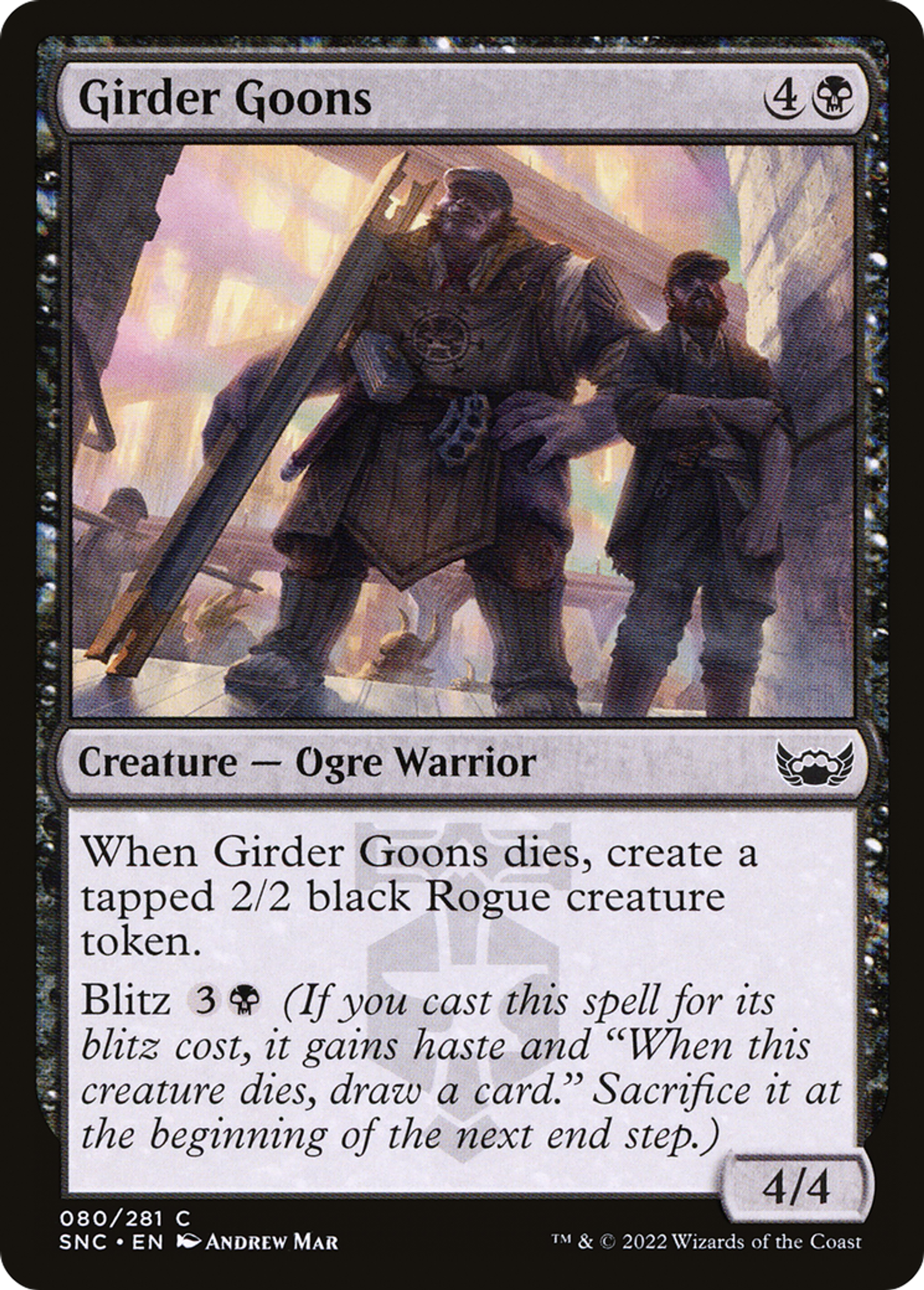 Girder Goons — Streets of New Capenna — Magic: The Gathering