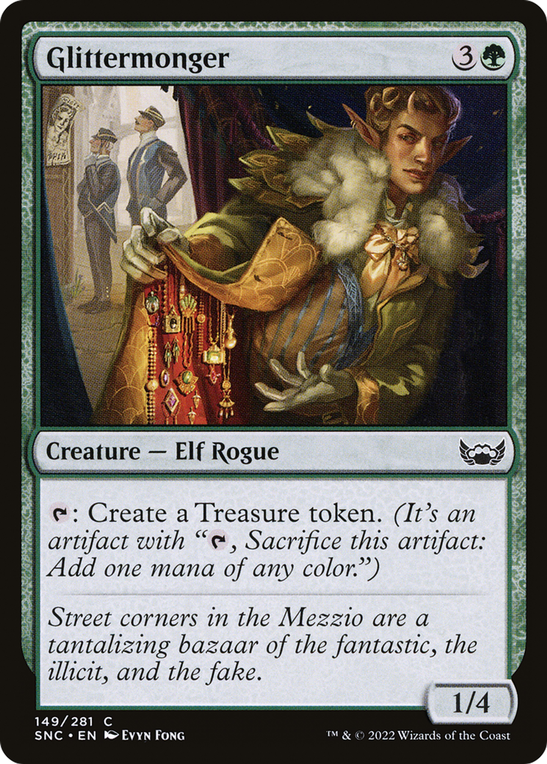 Glittermonger — Streets of New Capenna — Magic: The Gathering