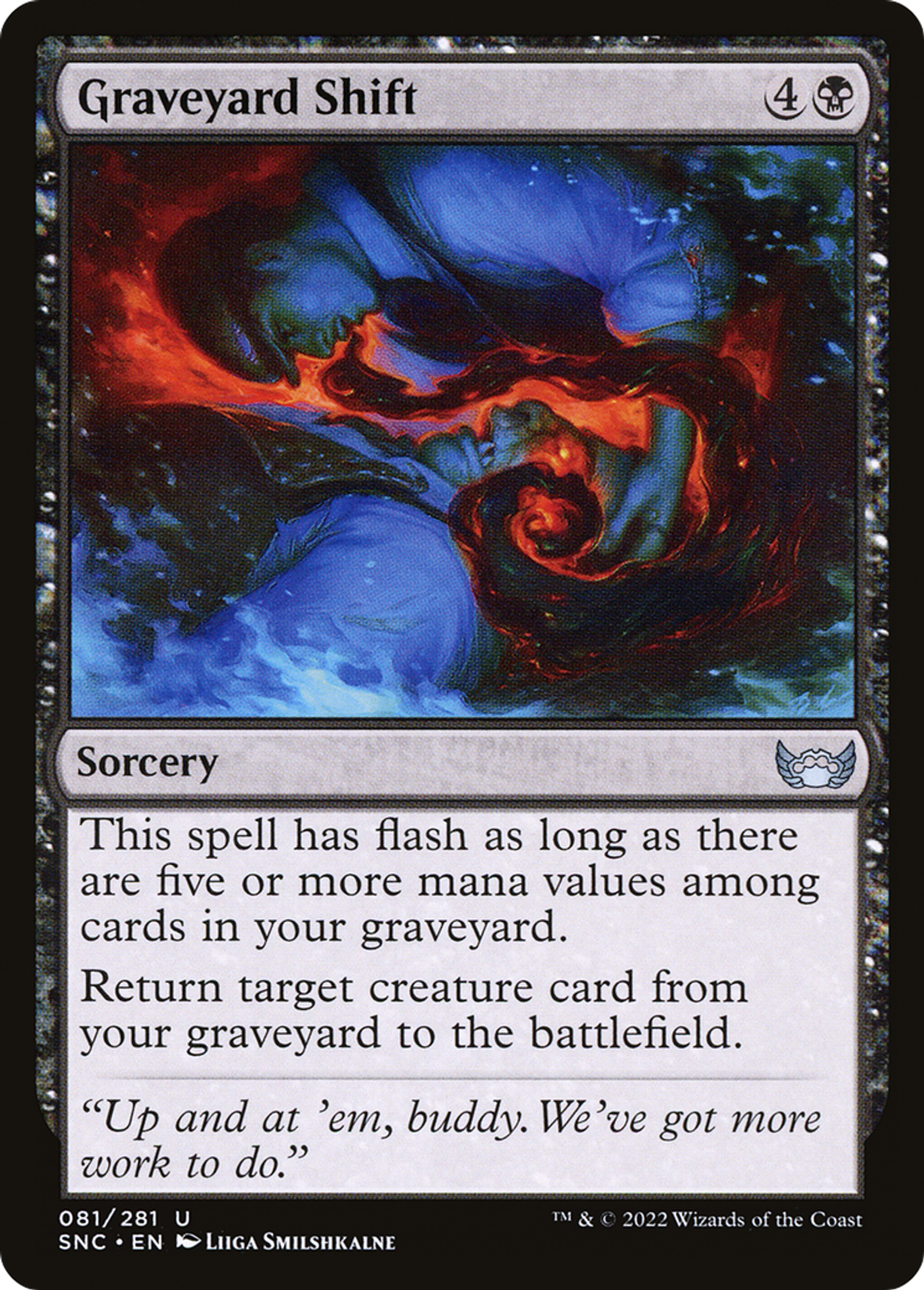 Graveyard Shift — Streets of New Capenna — Magic: The Gathering