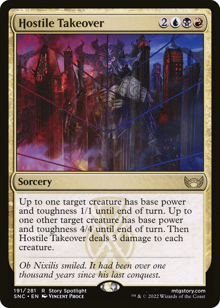 Hostile Takeover — Streets of New Capenna — Magic: The Gathering