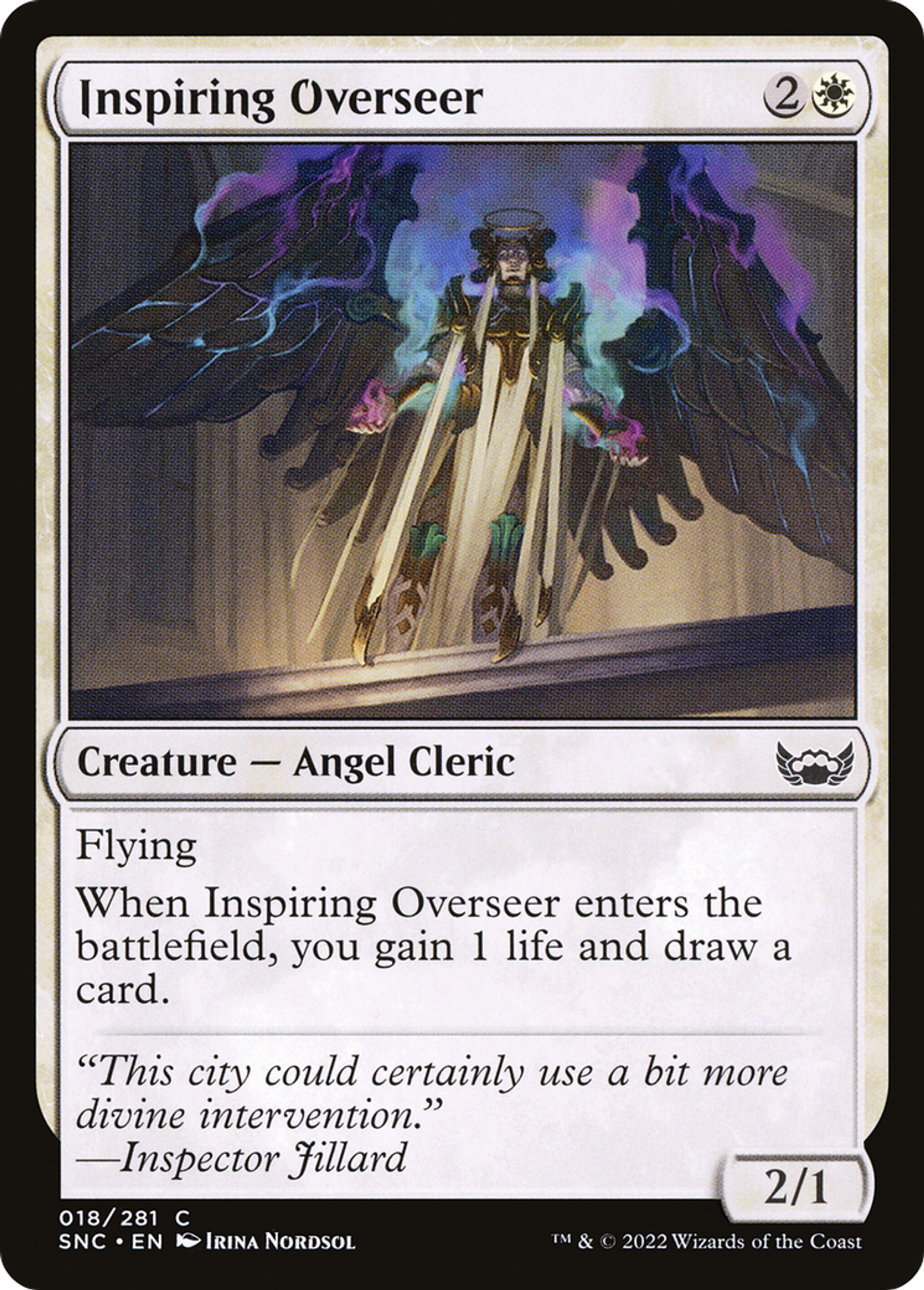Inspiring Overseer — Streets of New Capenna — Magic: The Gathering
